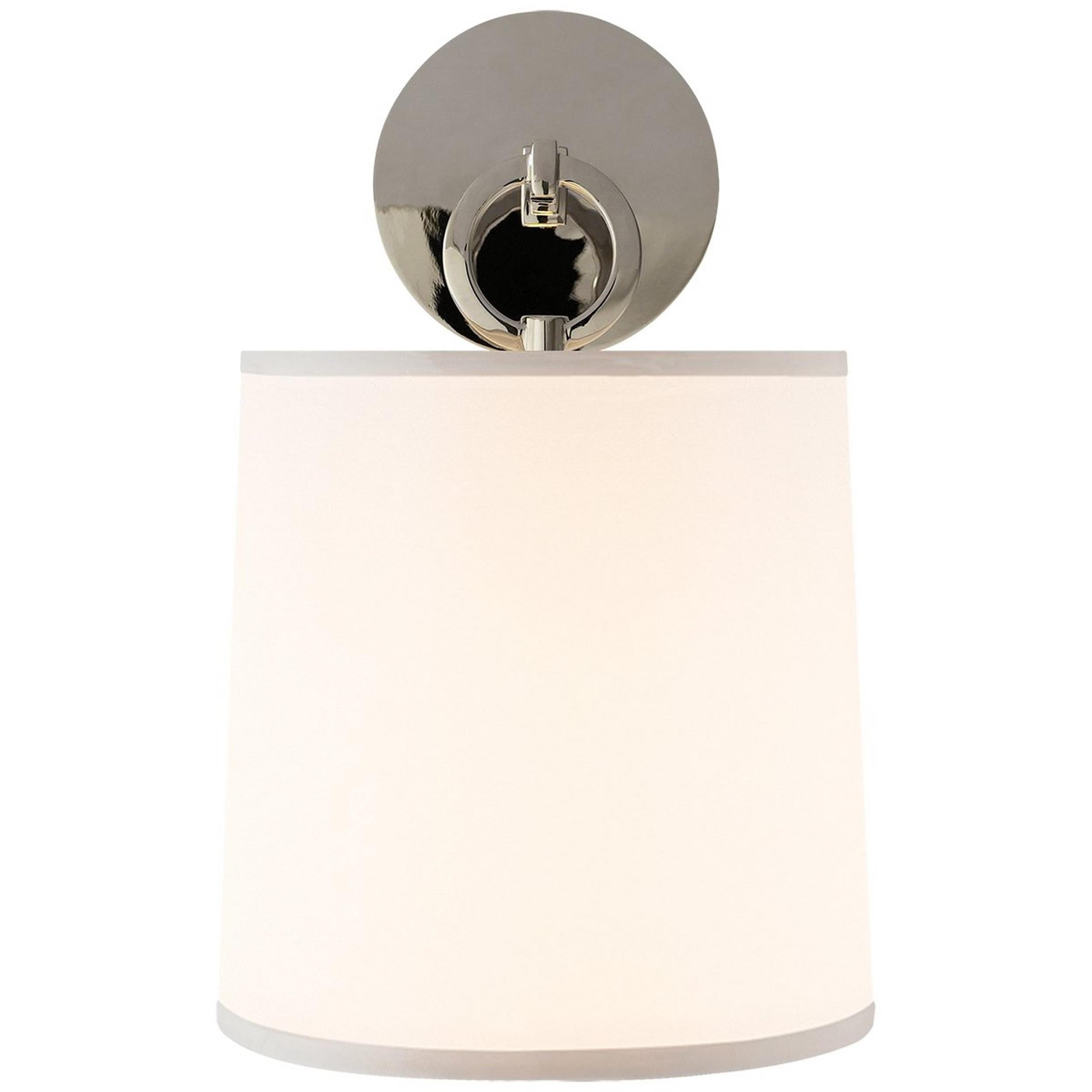 Cotheor Kreis Messing Stoff Wandleuchte-Letslighting
