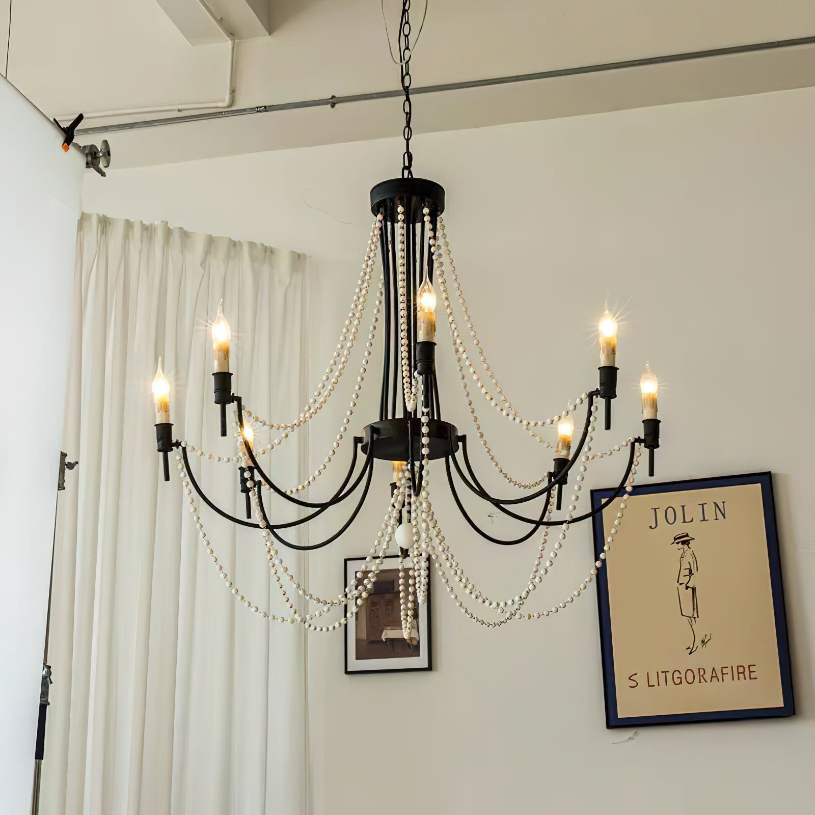 Nyraeyra Industrieller Vintage Percy Kronleuchter-Letslighting