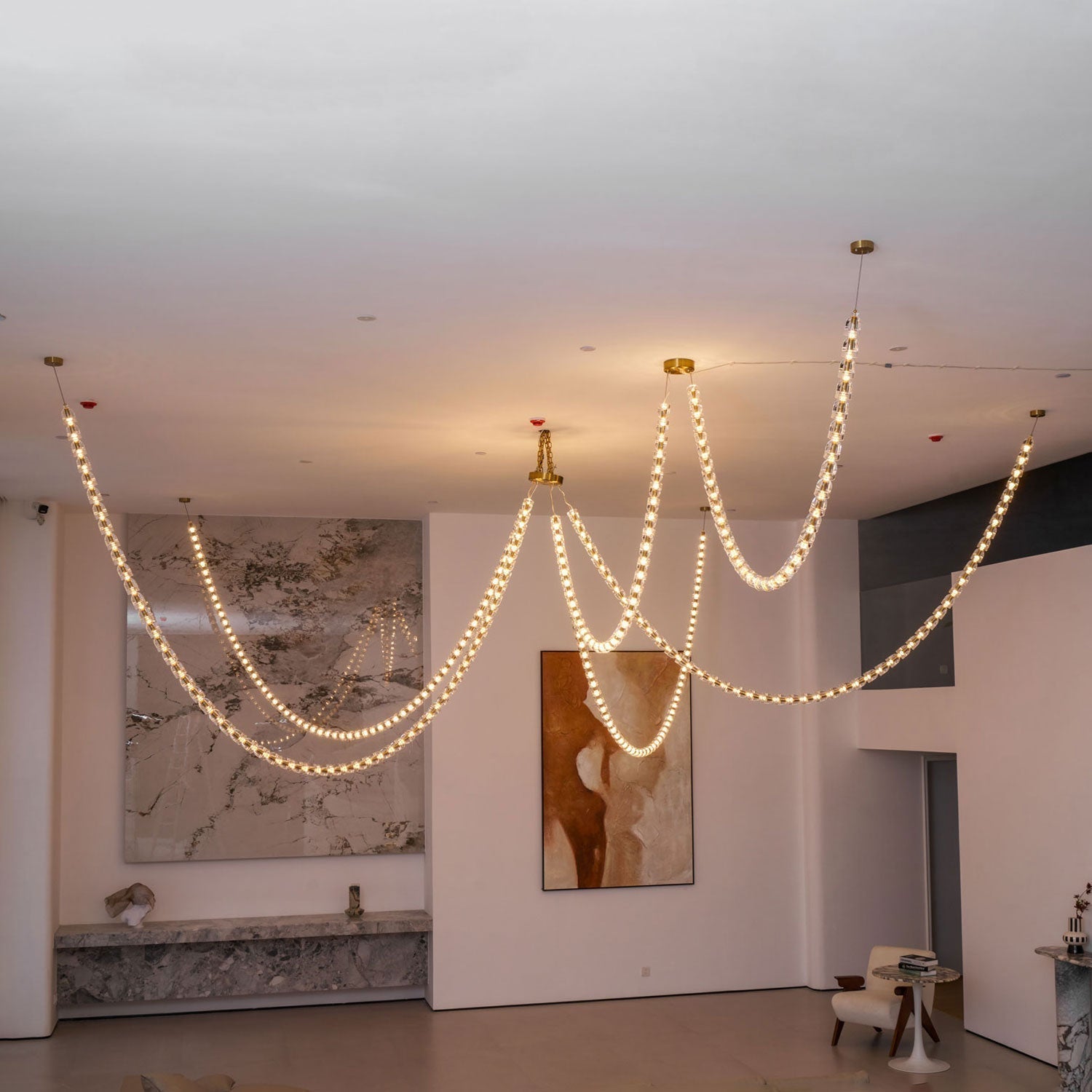 Gabriel Gold Chandelier - Blowlighting