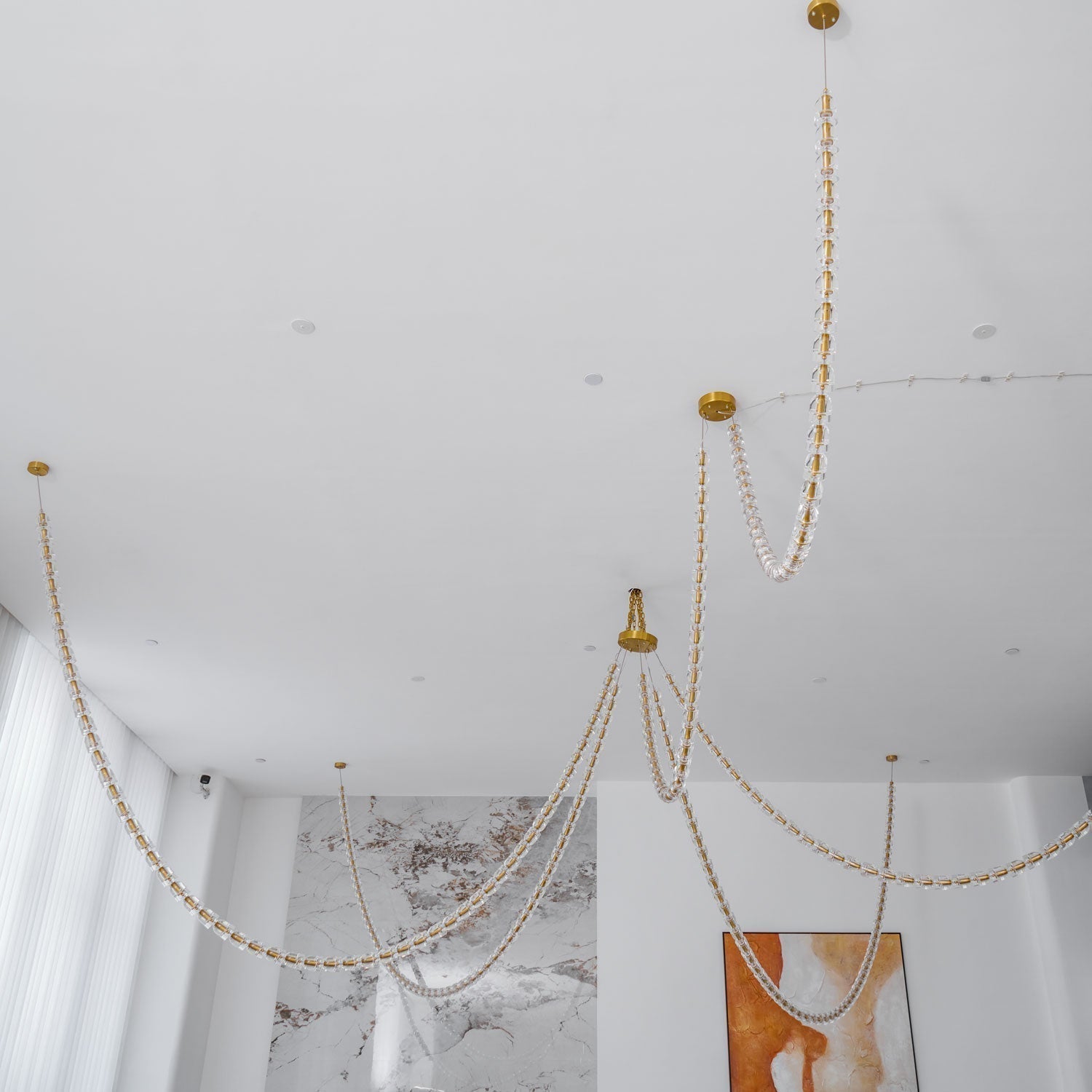 Gabriel Gold Chandelier - Blowlighting