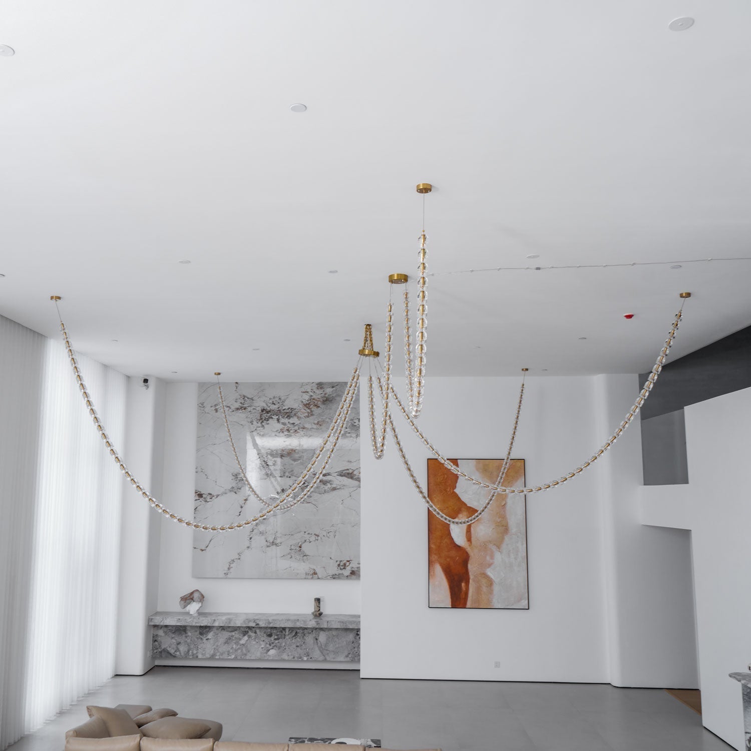 Gabriel Gold Chandelier - Blowlighting