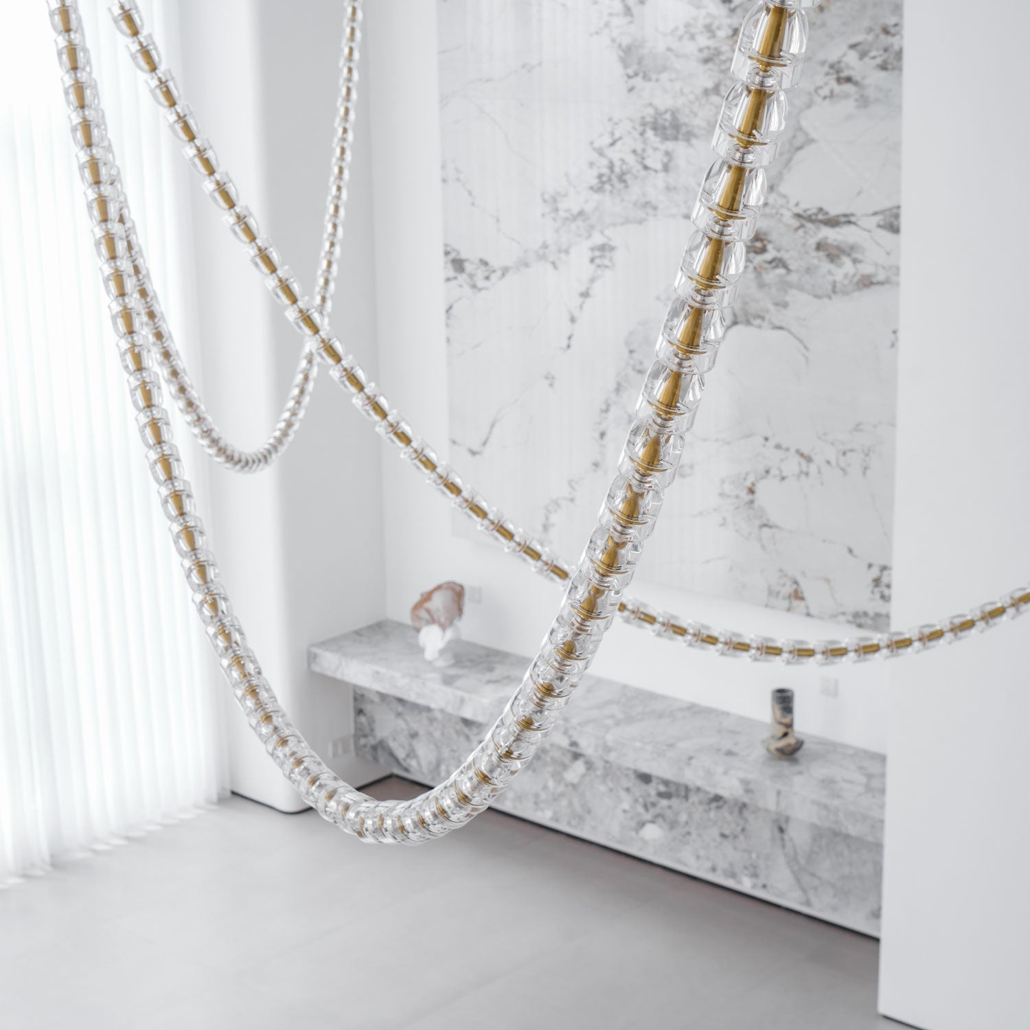Gabriel Gold Chandelier - Blowlighting