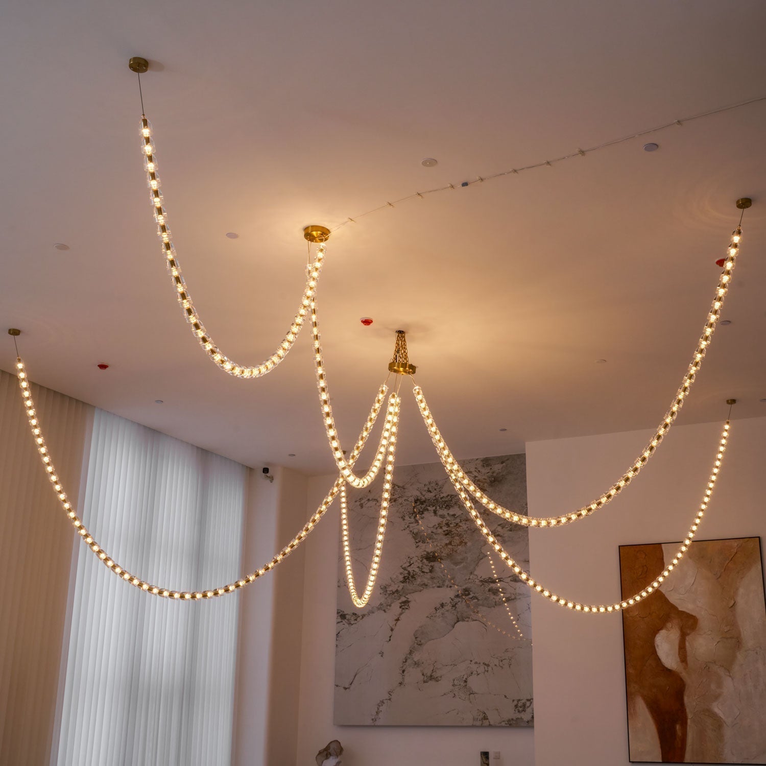 Gabriel Gold Chandelier - Blowlighting