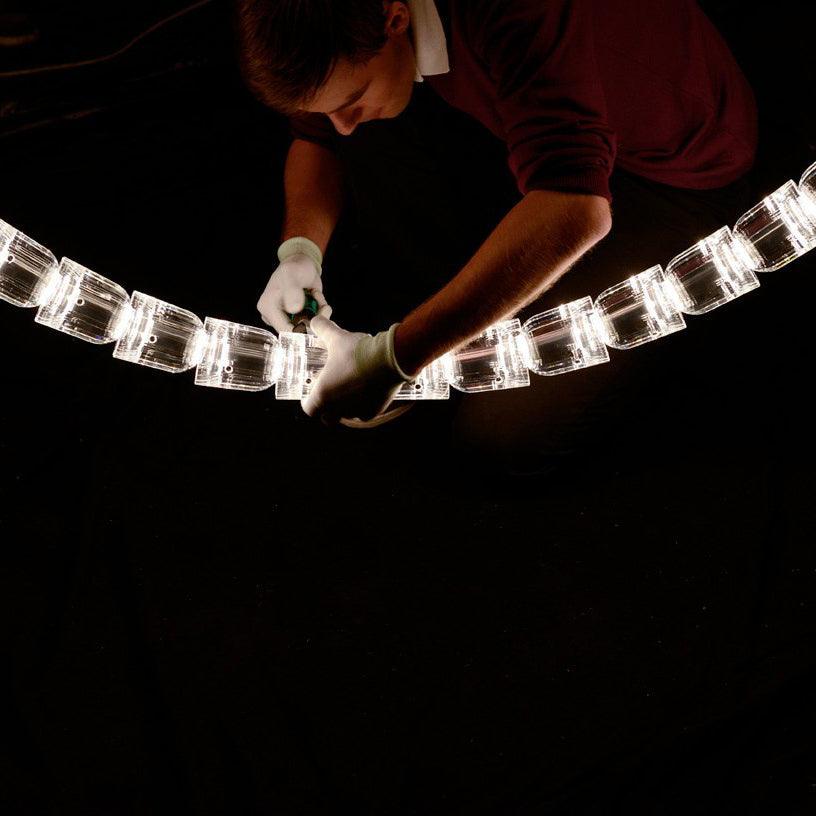 Gabriel Gold Chandelier - Blowlighting