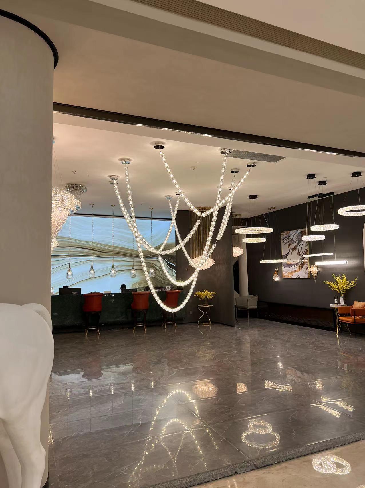 Gabriel Gold Chandelier - Blowlighting