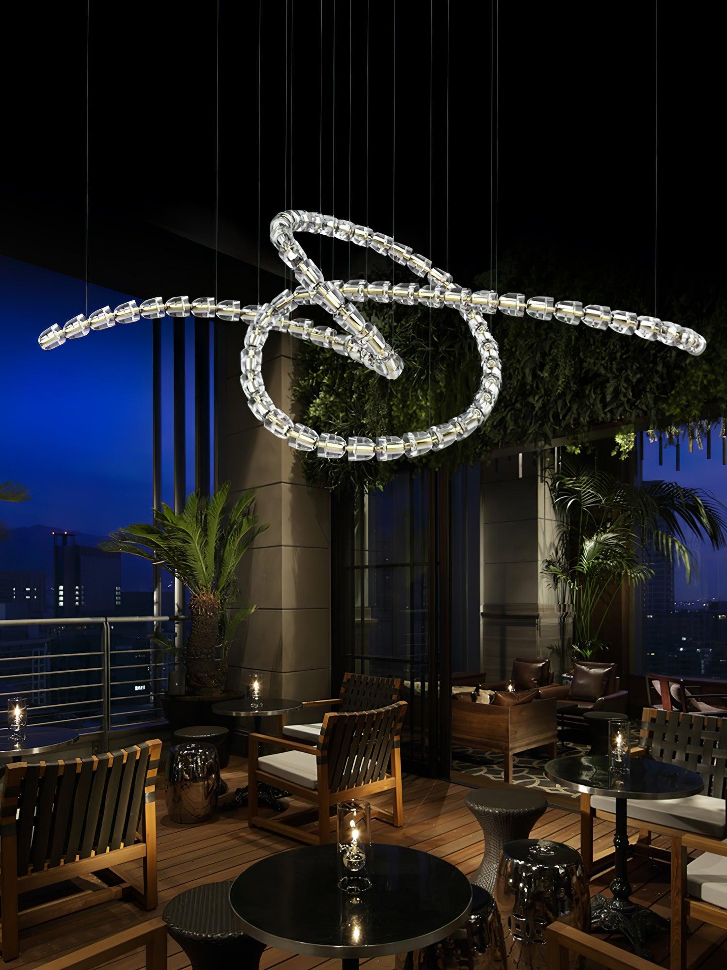 Zemirisra Moderner Kronleuchter aus Metall-Letslighting
