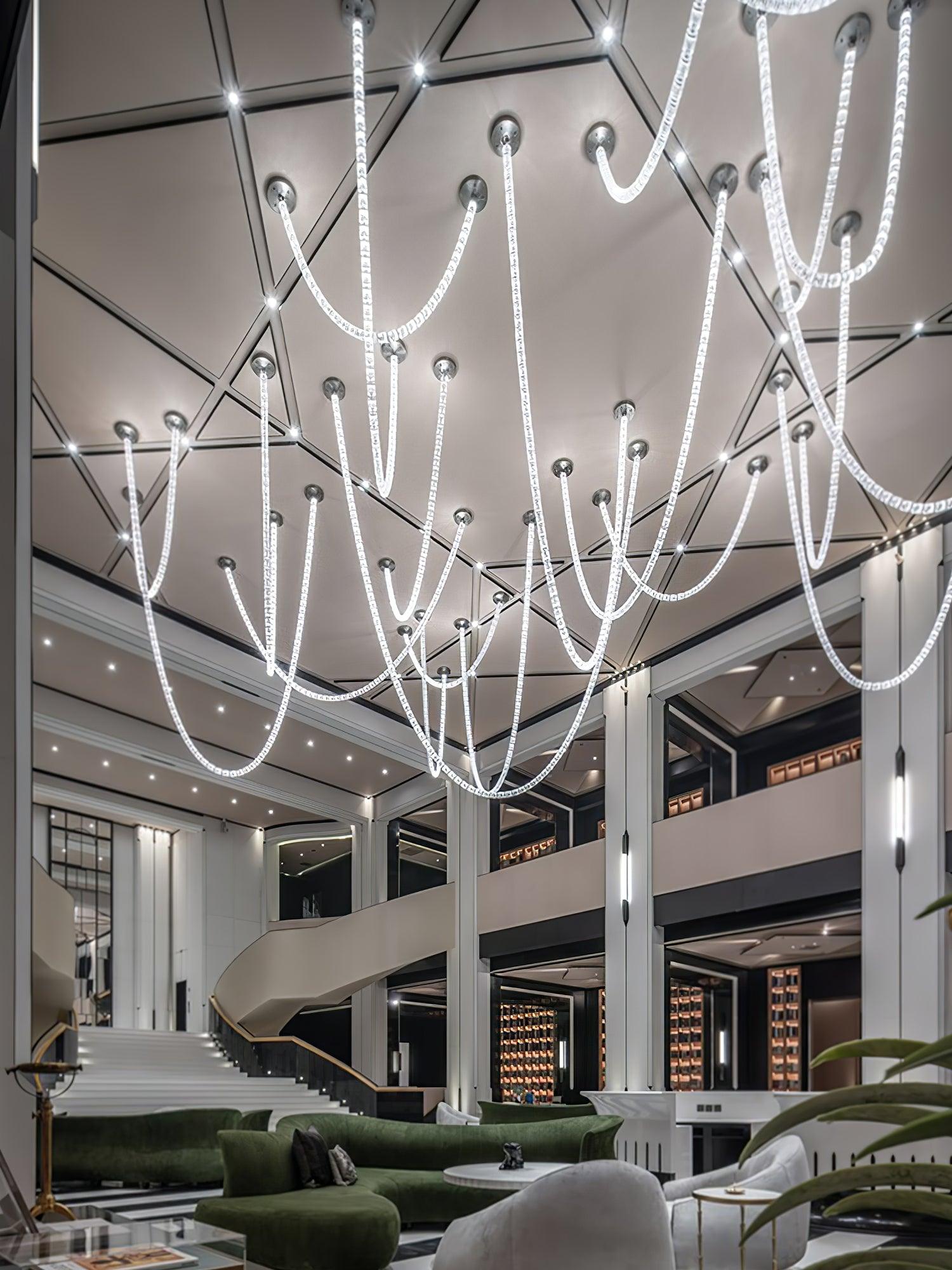 Aurvelis Moderner Acryl-Kronleuchter-Letslighting