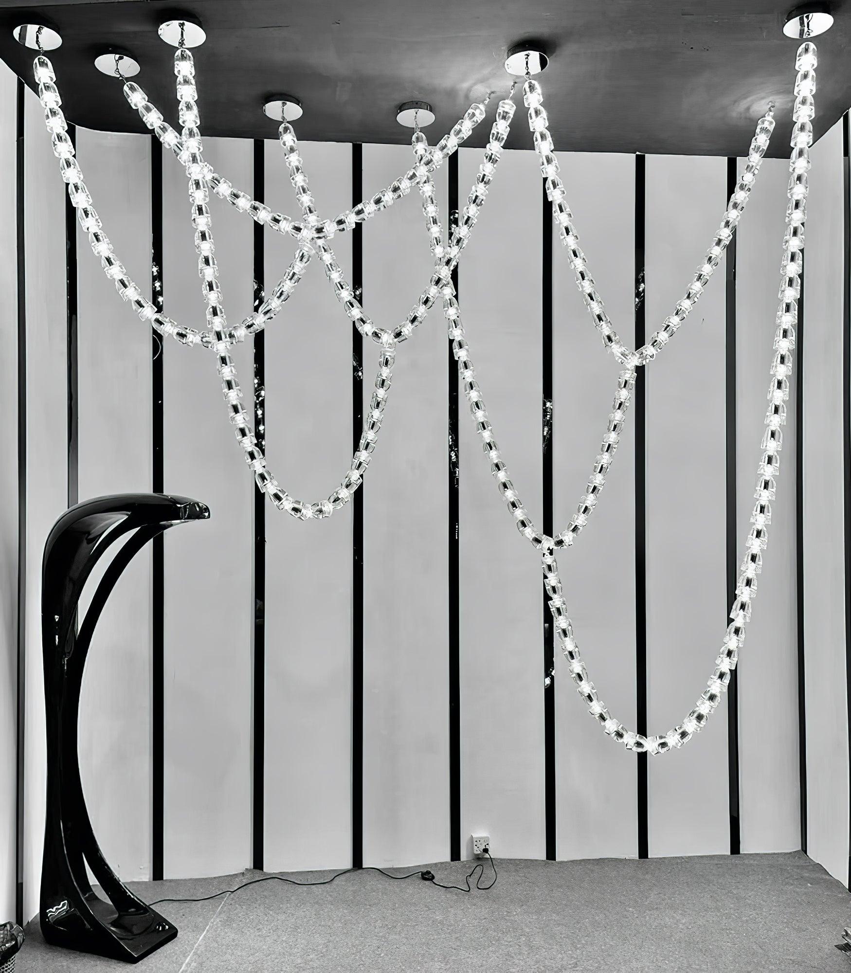 Cascade Moderner Kronleuchter aus Chrom-Letslighting