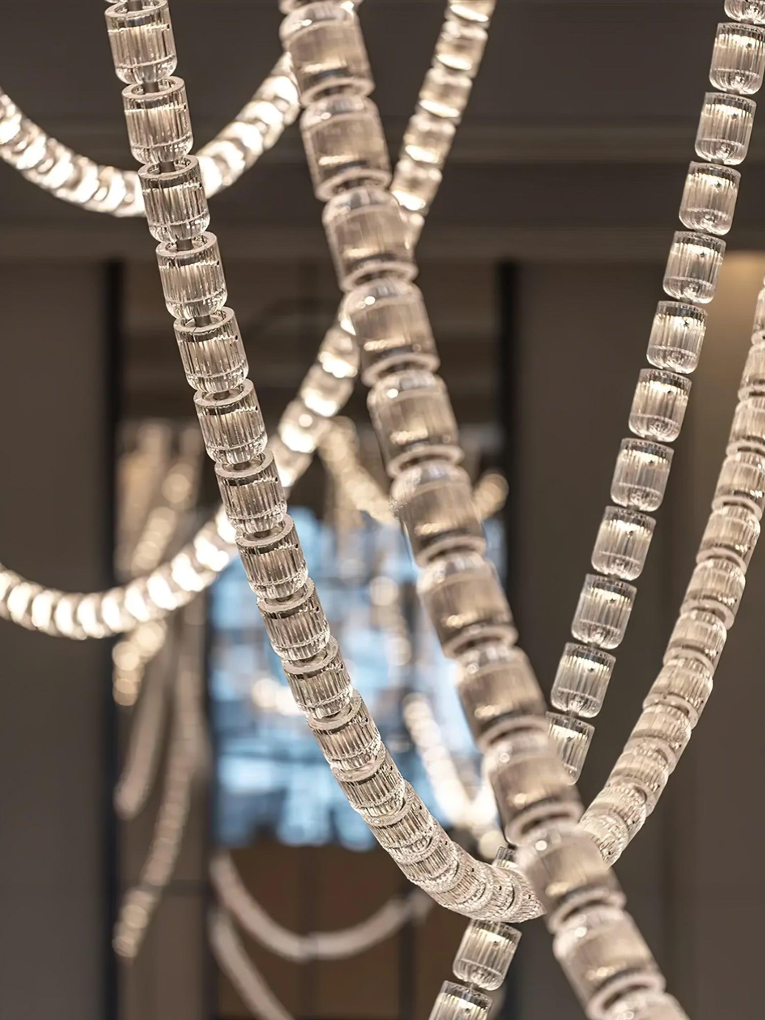 Luminara Kristall-Kaskaden-Kronleuchter-Letslighting