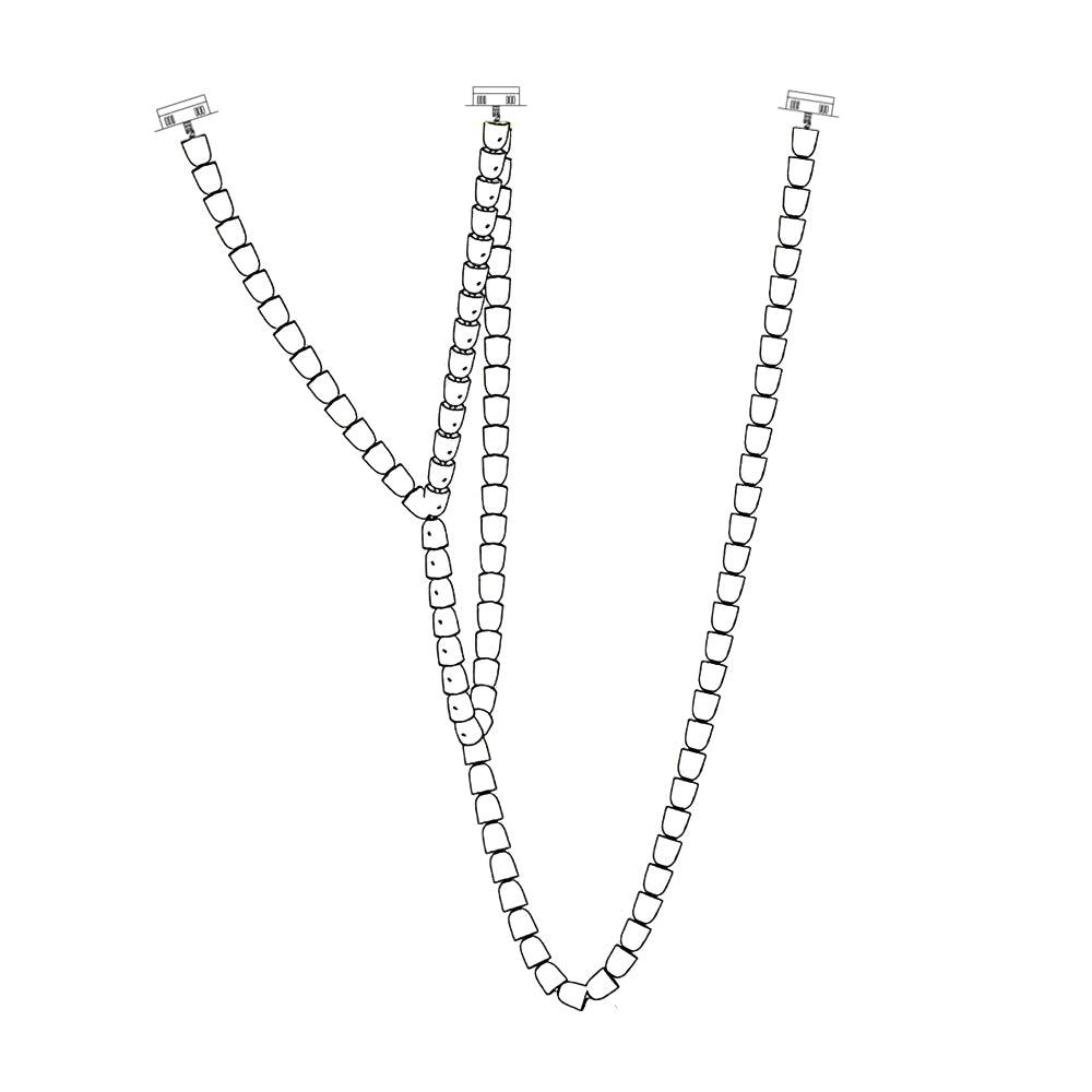 Gabriel Gold Chandelier - Blowlighting