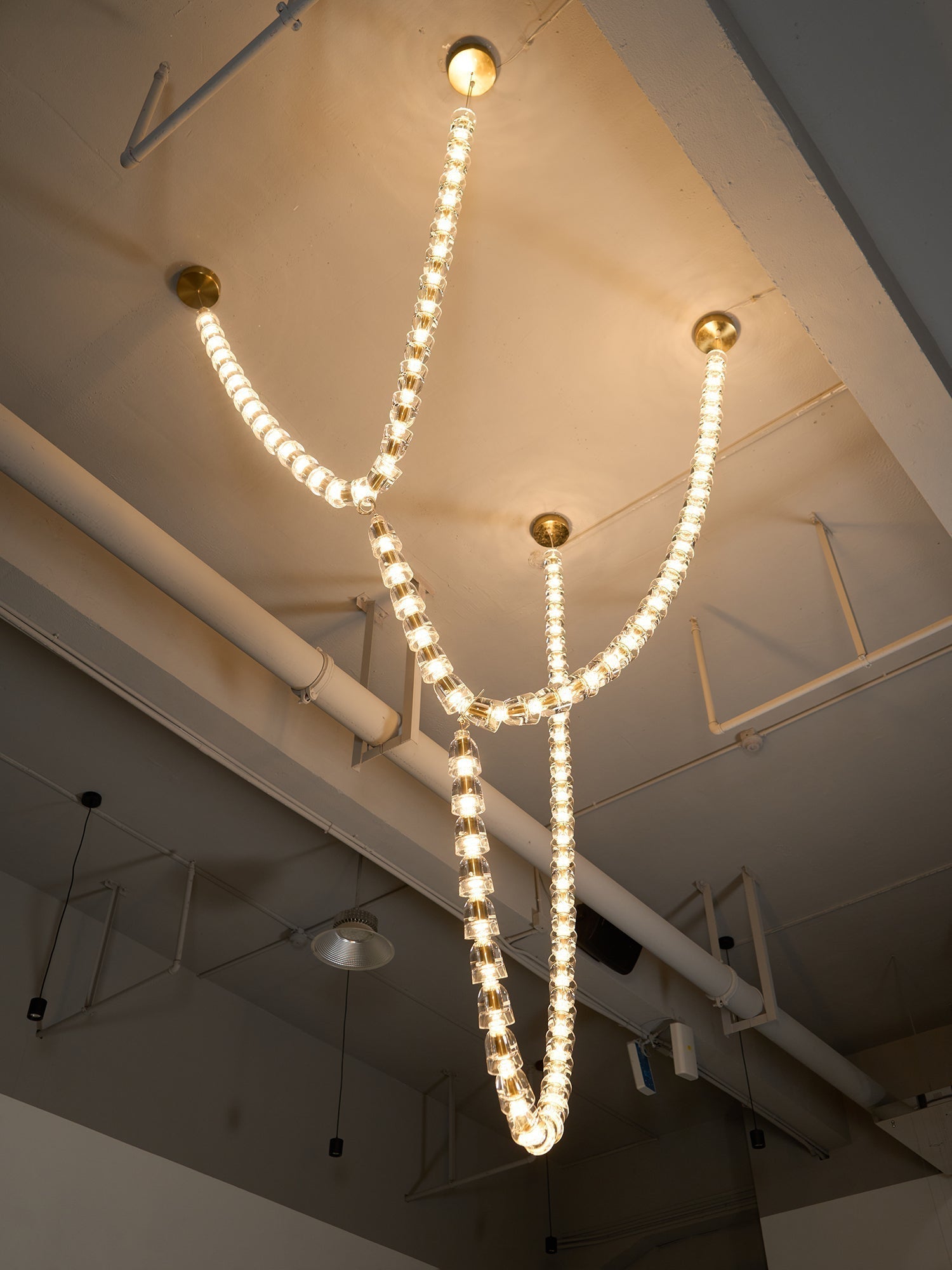 Gabriel Gold Chandelier - Blowlighting