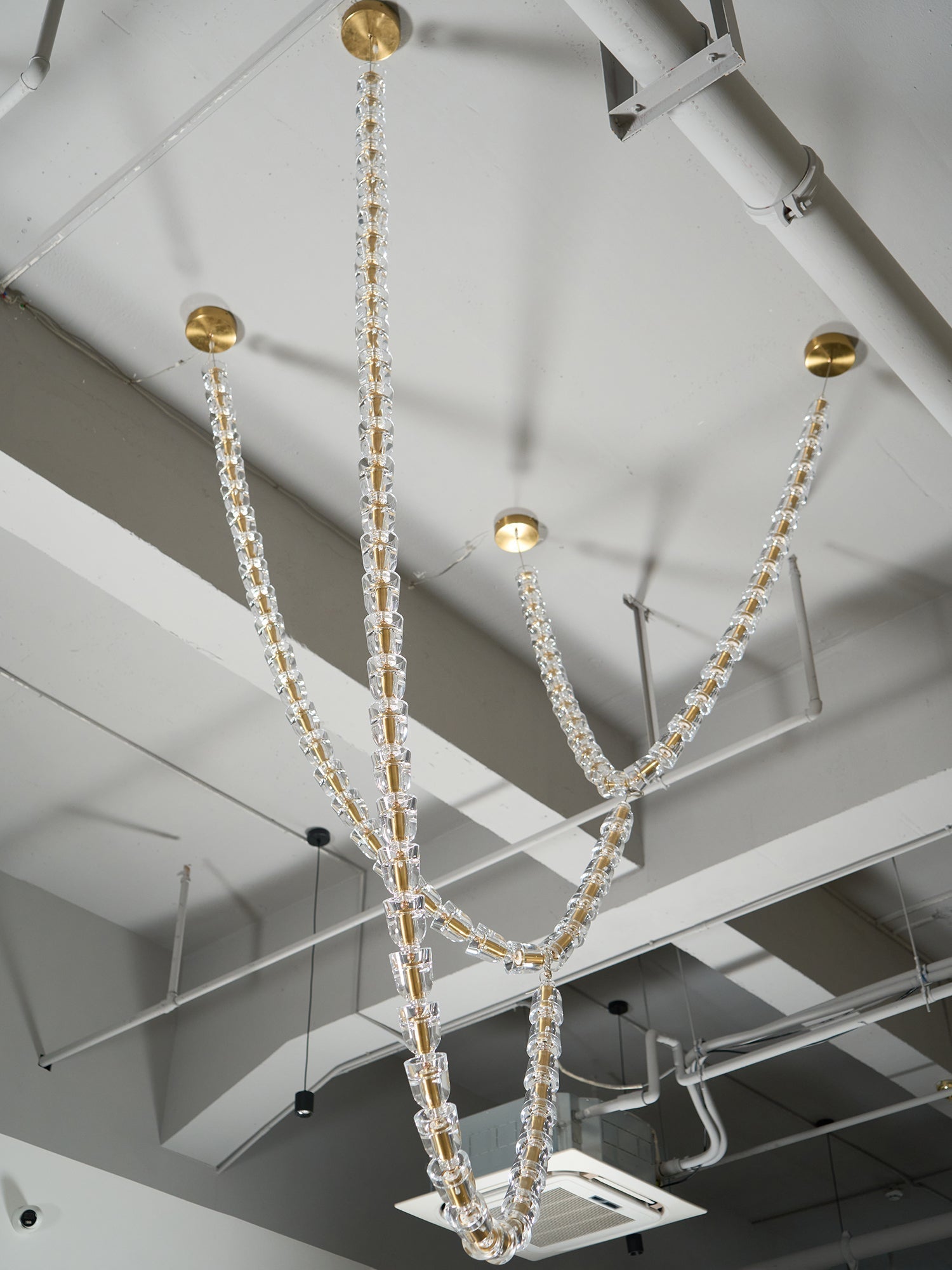Gabriel Gold Chandelier - Blowlighting