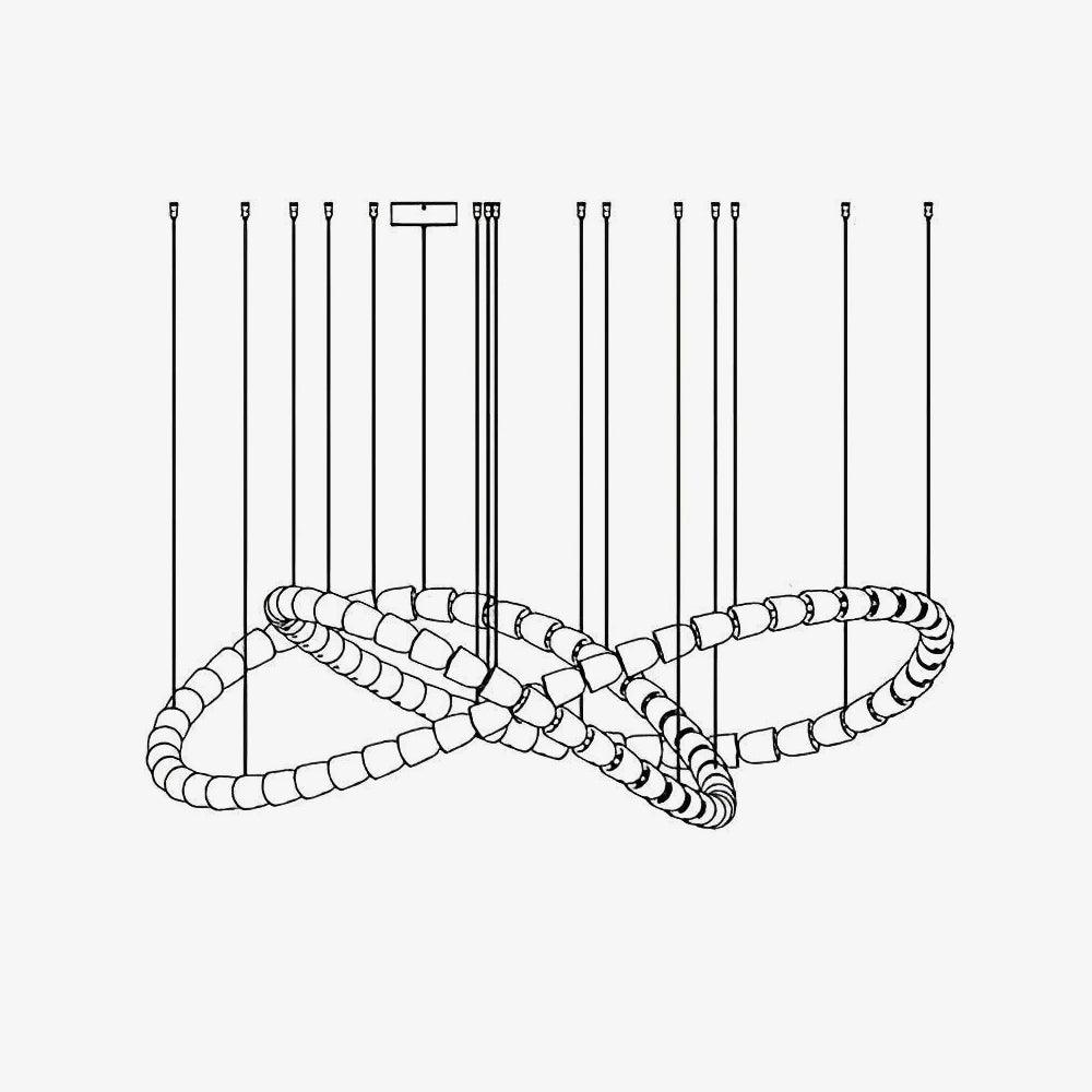 Nysilisra Luxe Kristall-Pendelleuchte-Letslighting