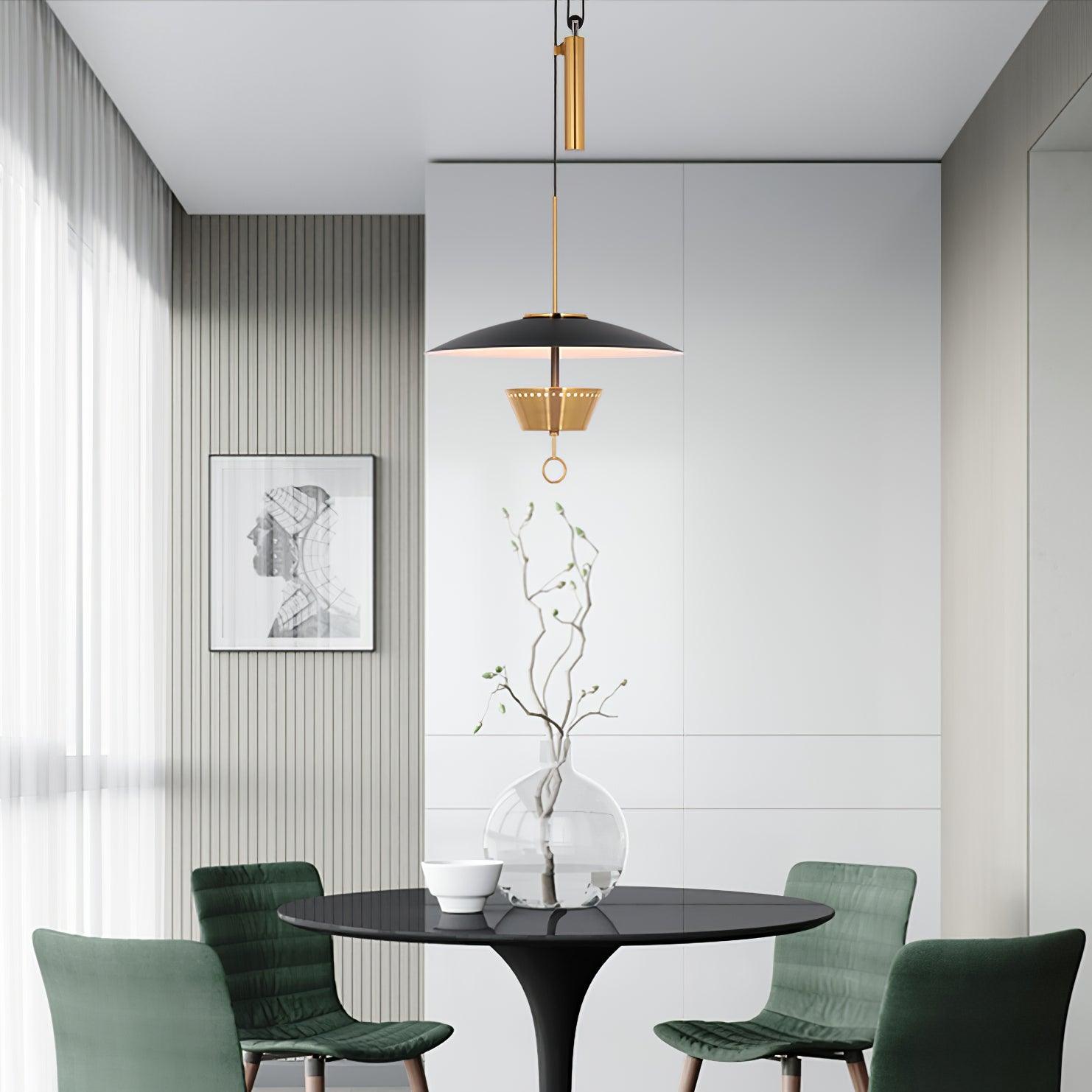 Lustra Retro-Kronleuchter aus Messing-Letslighting
