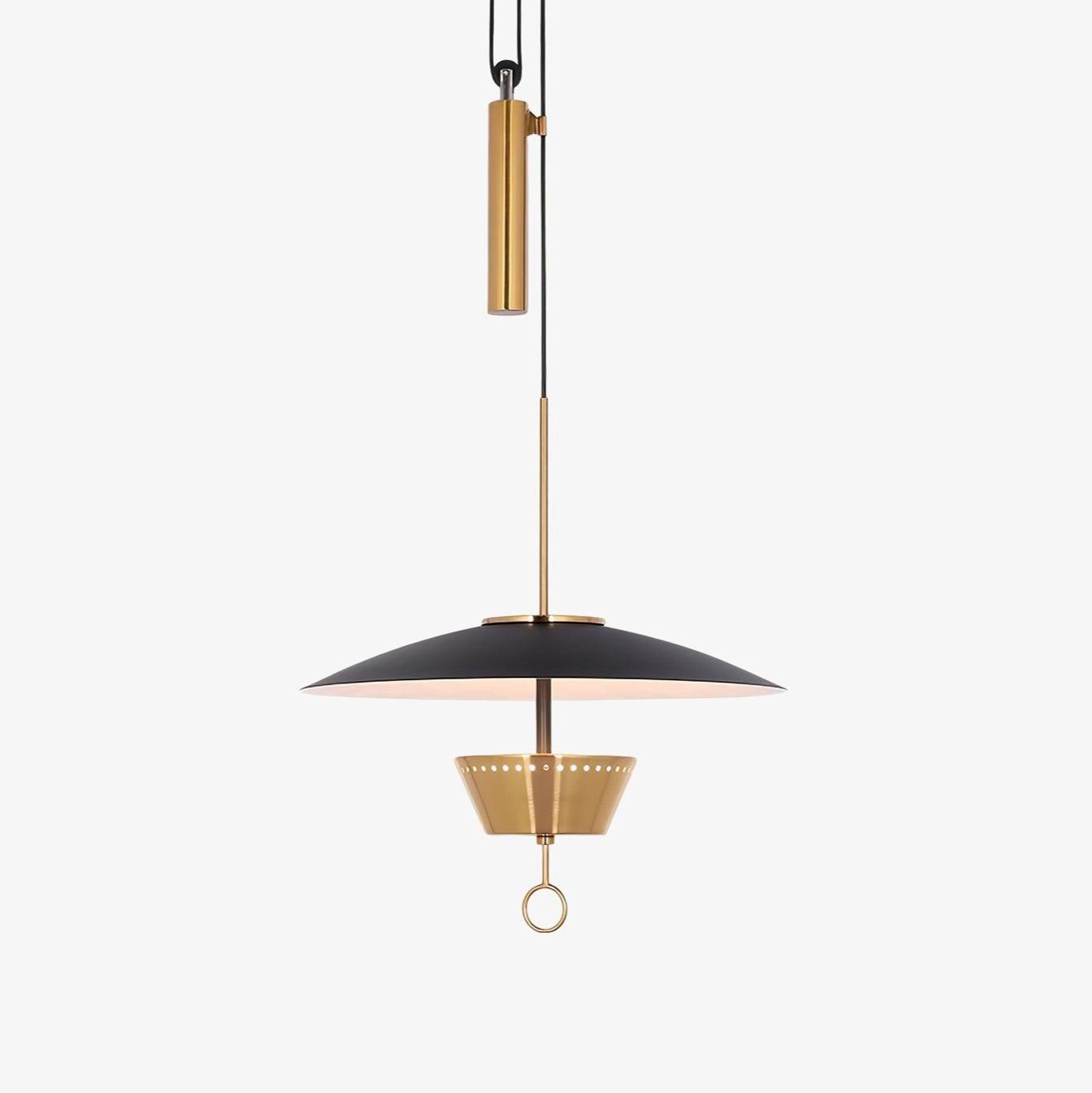 Lustra Retro-Kronleuchter aus Messing-Letslighting