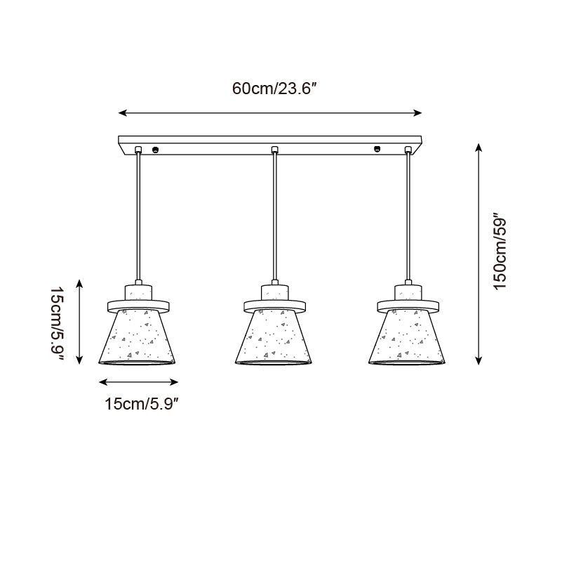 Jovia Travertine Pendant Lamp - Letslighting