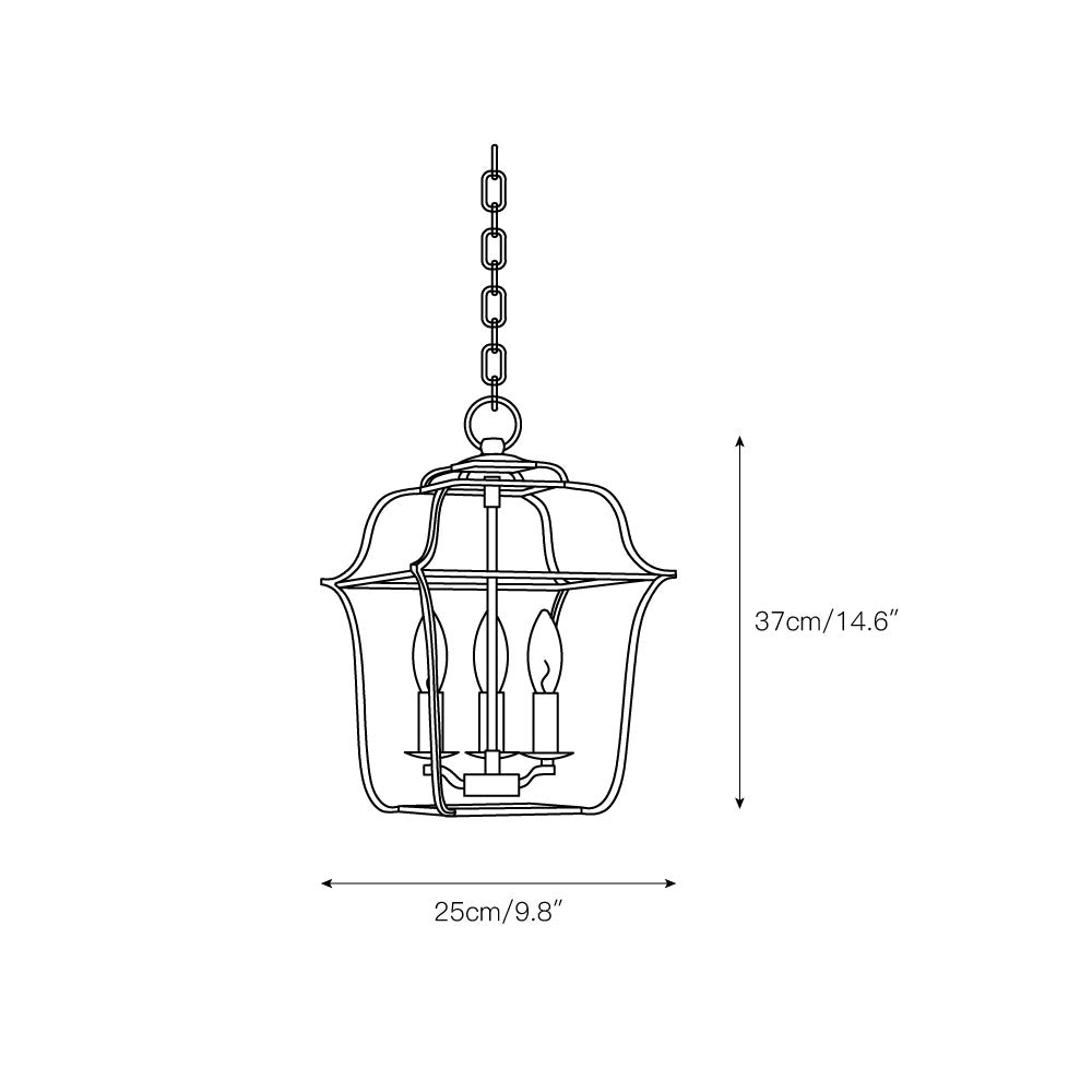 Zavenen Vintage Industrial Royal Pendelleuchte-Letslighting