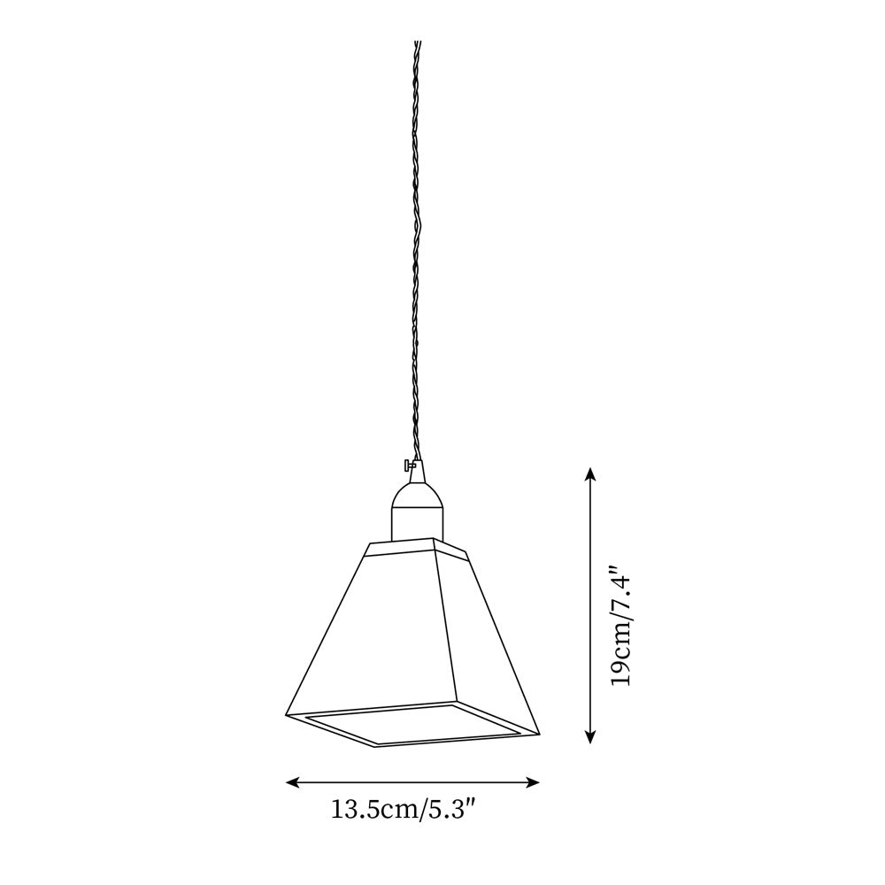 Tatum Minimalistische Pendelleuchte aus Holz und Messing-Letslighting