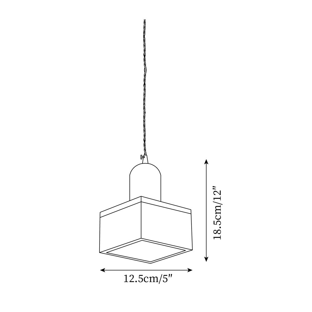 Tatum Minimalistische Pendelleuchte aus Holz und Messing-Letslighting