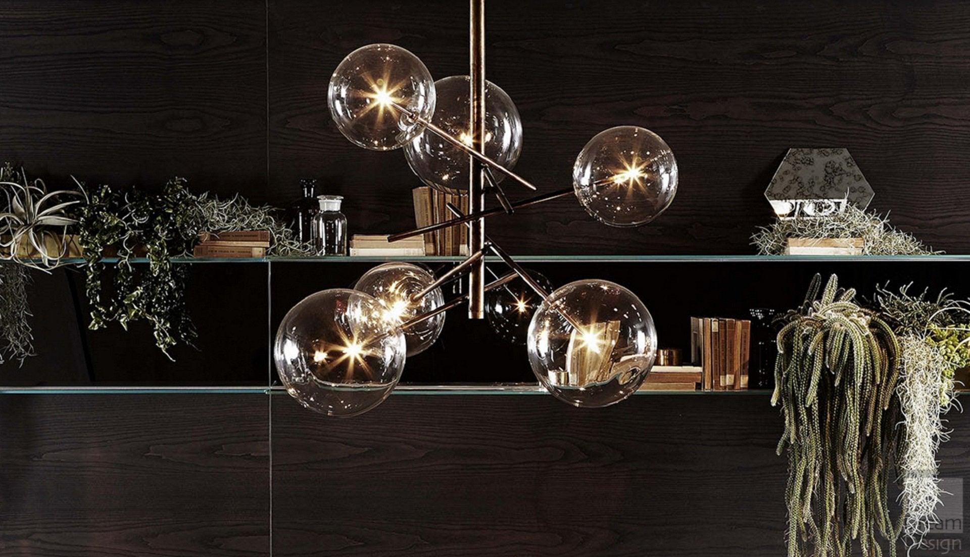 Lustra LED Klarer Kristall Kronleuchter-Letslighting