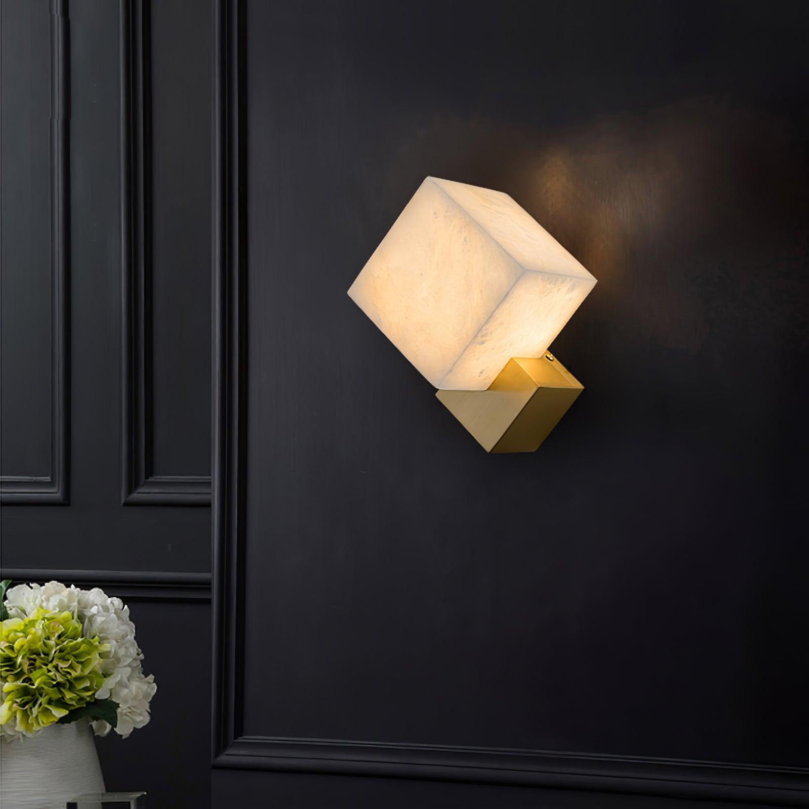 Arden Minimalist Alabaster Wall Light - Neutralighting