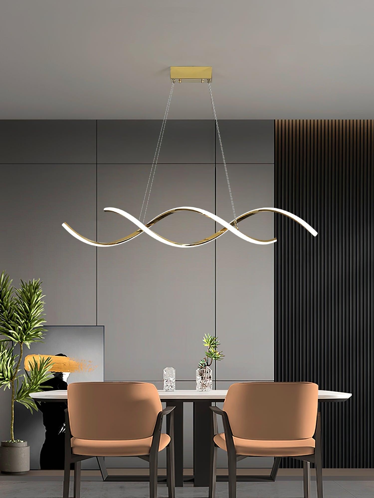 Wavora Sanfte Wellen Pendelleuchte Leuchte-Letslighting