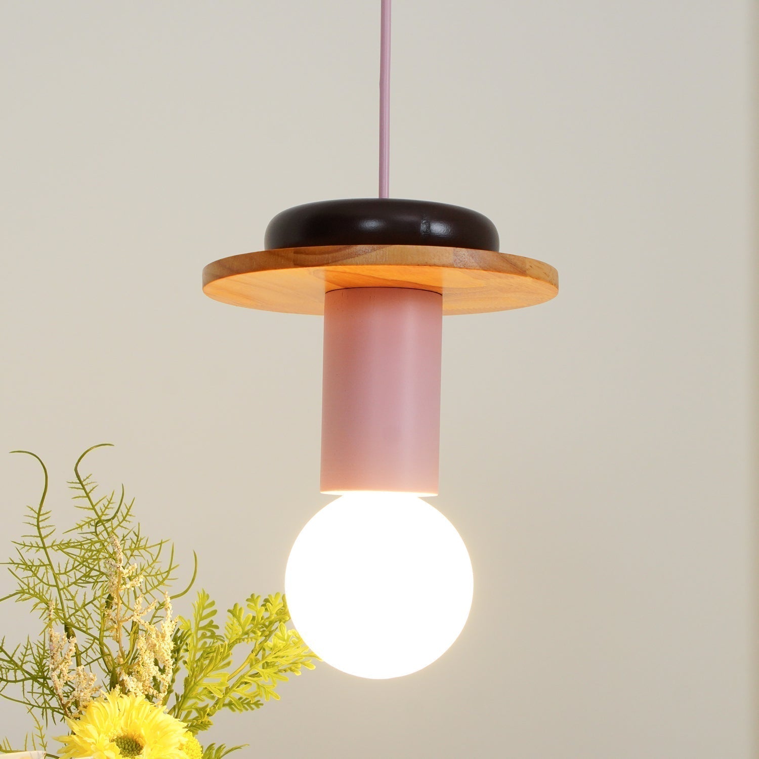 Elena Modern Holz Pendelleuchte-Letslighting