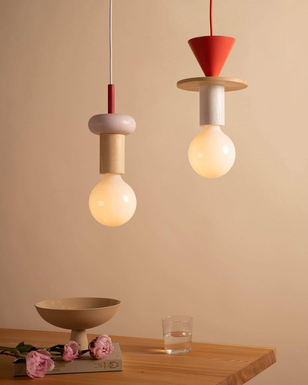 Elena Modern Holz Pendelleuchte-Letslighting