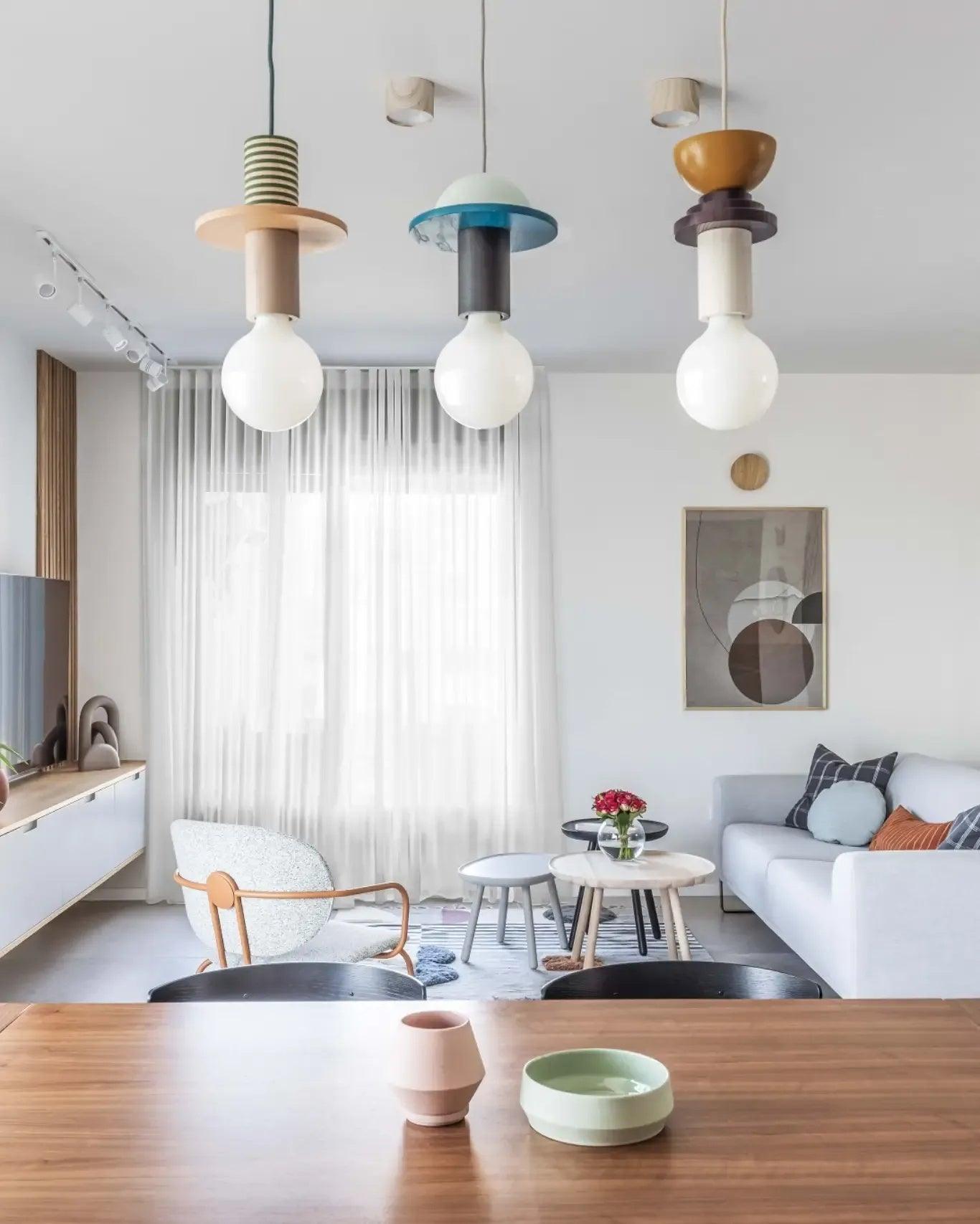 Elena Modern Holz Pendelleuchte-Letslighting