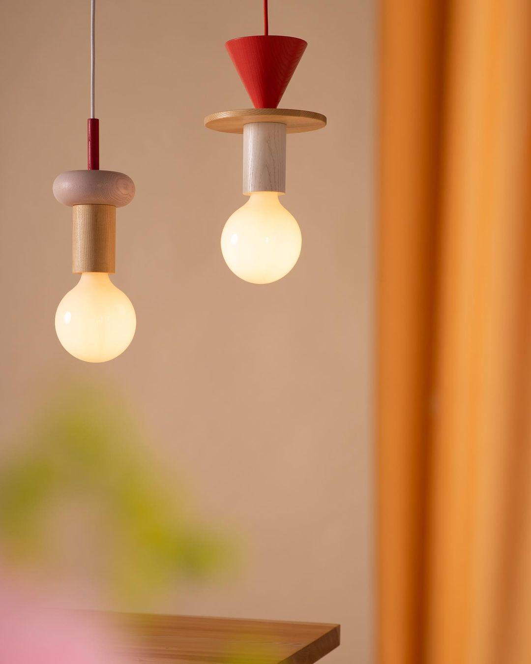 Elena Modern Holz Pendelleuchte-Letslighting