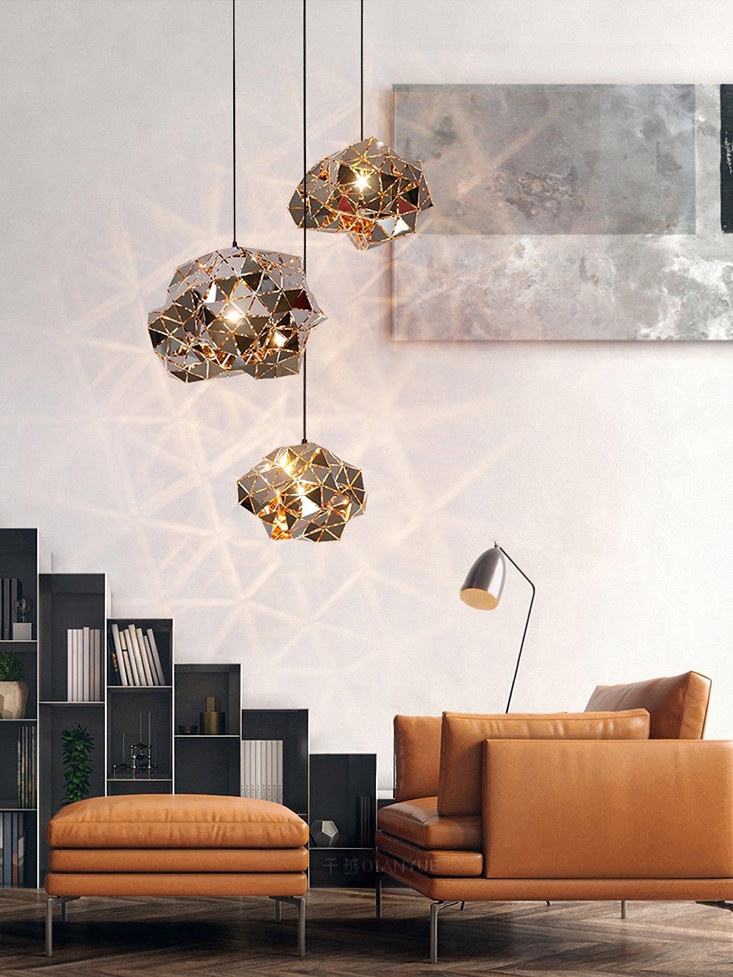 Nyraeila Premium Nordisch Kunst Panel Pendelleuchte Lampe-Letslighting