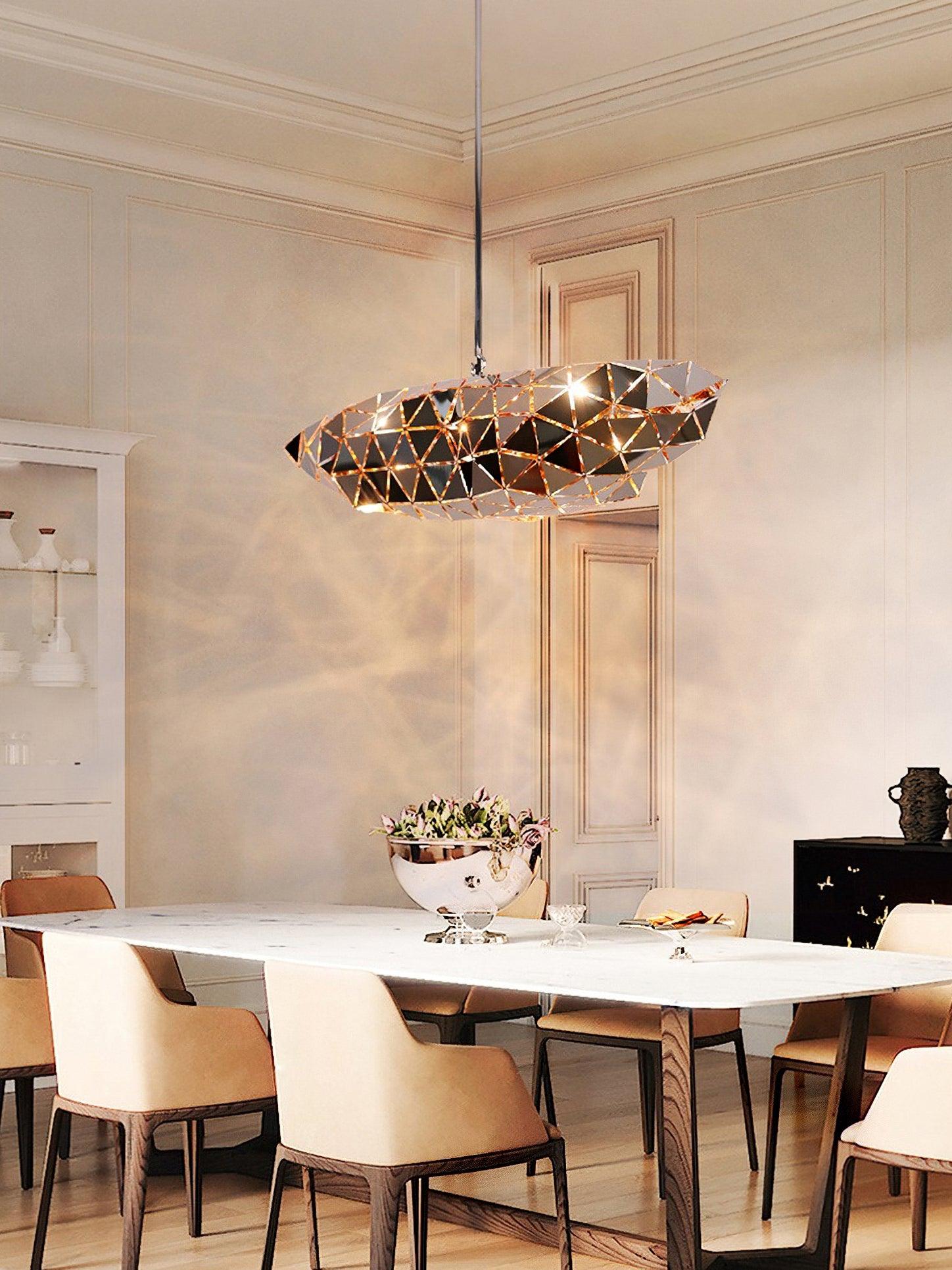 Nyraeila Premium Nordisch Kunst Panel Pendelleuchte Lampe-Letslighting