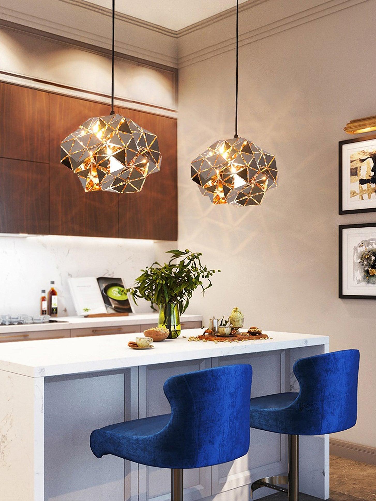 Nyraeila Premium Nordisch Kunst Panel Pendelleuchte Lampe-Letslighting