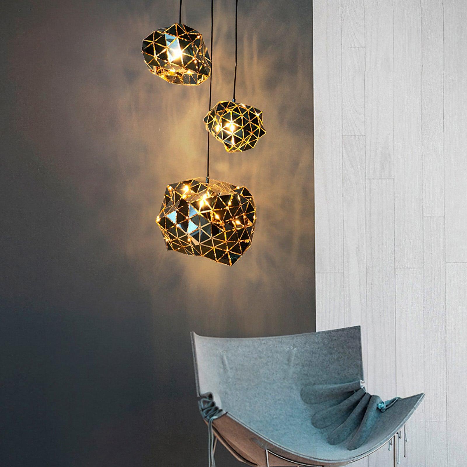 Nyraeila Premium Nordisch Kunst Panel Pendelleuchte Lampe-Letslighting