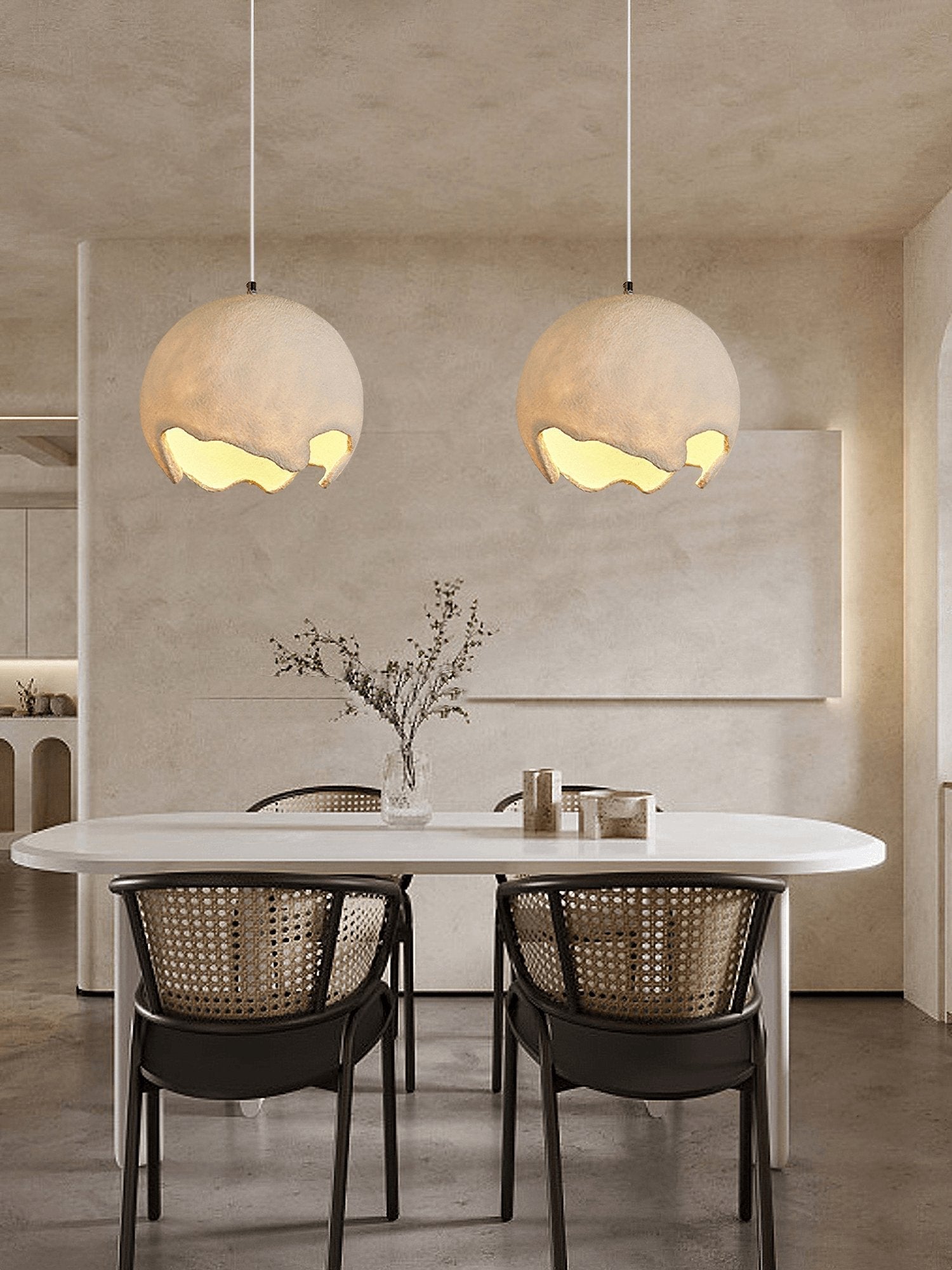 Patrick Wabi-Sabi Harz Pendelleuchte Leuchte-Letslighting