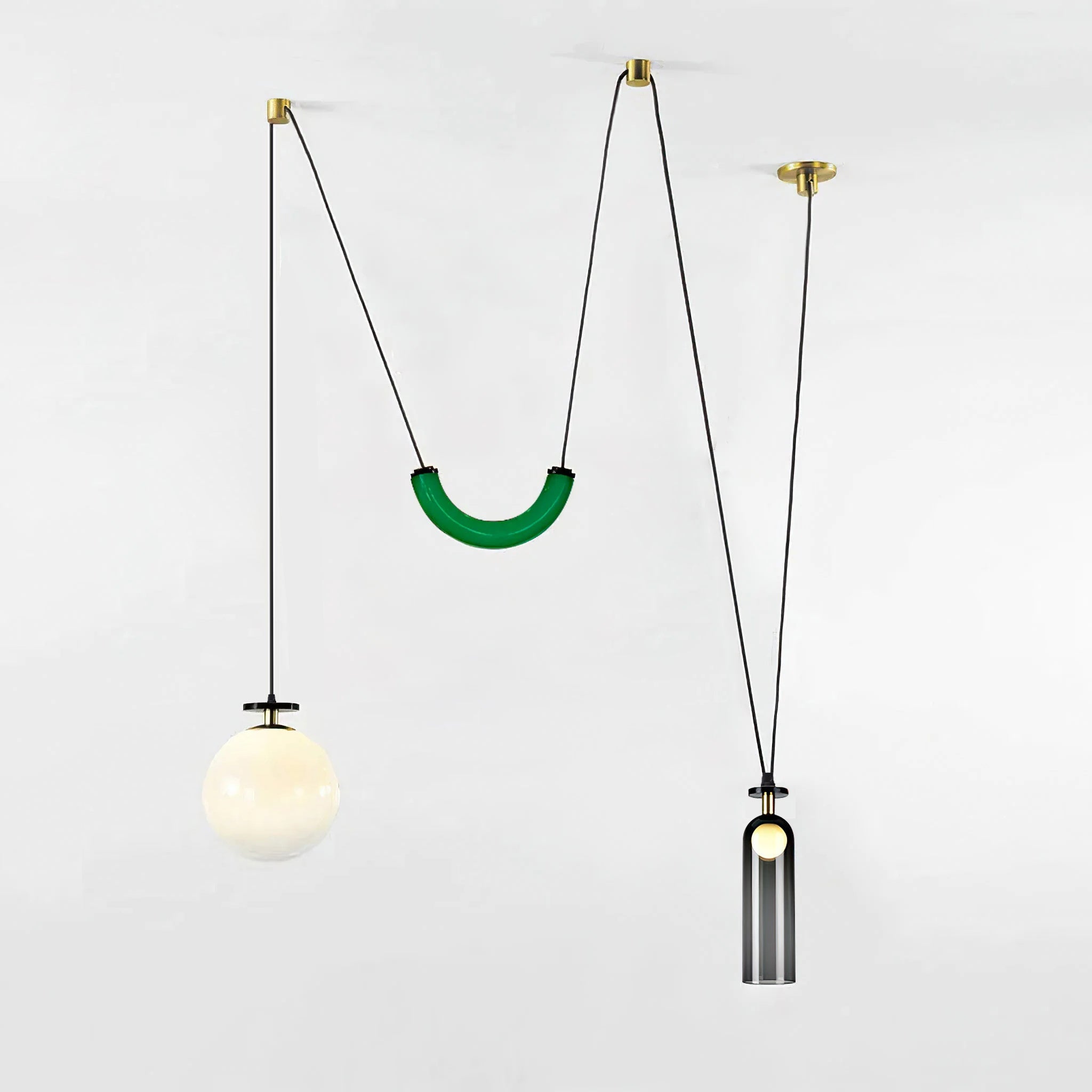 Lustra Kronleuchter Geometrische Form Kunst-Letslighting