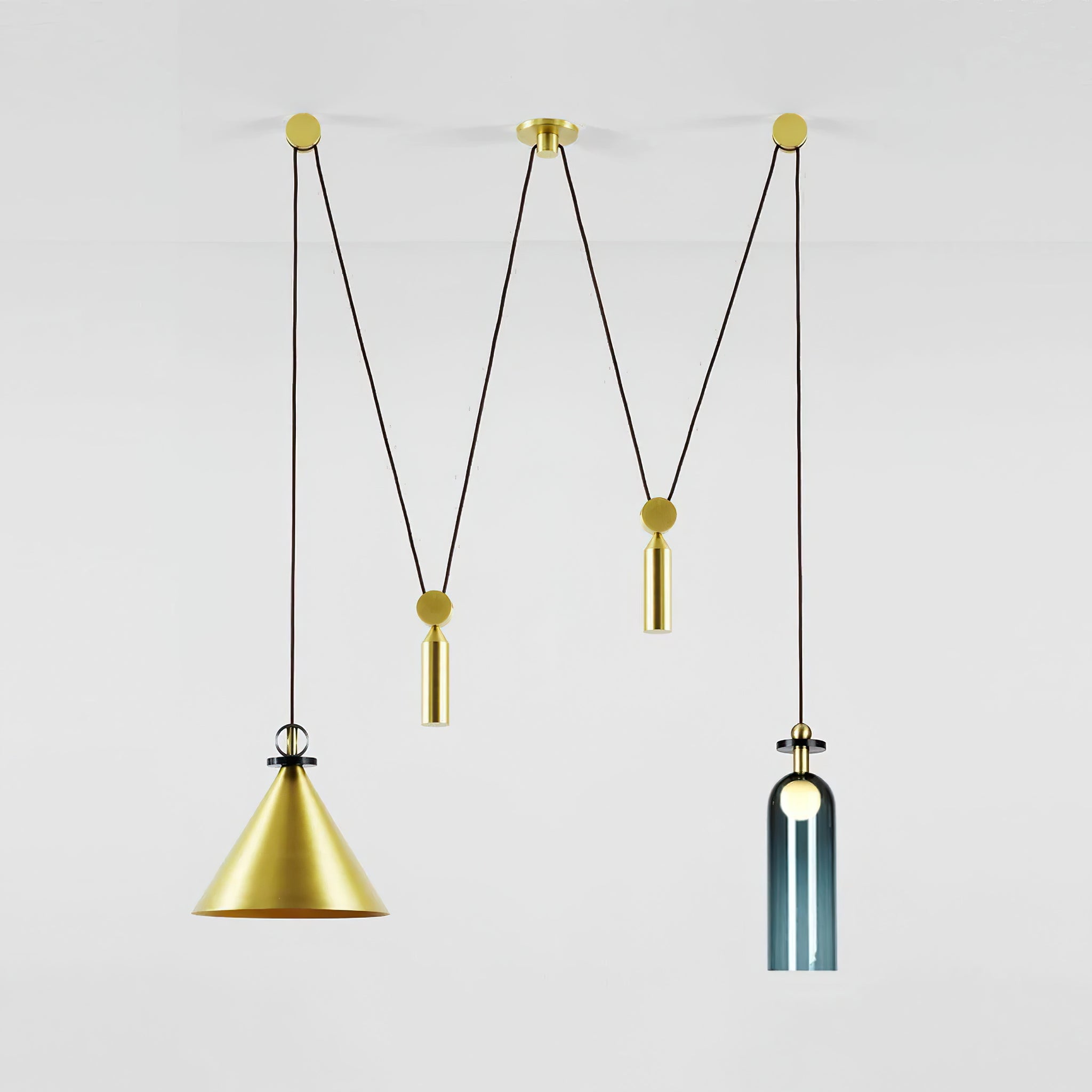 Lustra Kronleuchter Geometrische Form Kunst-Letslighting