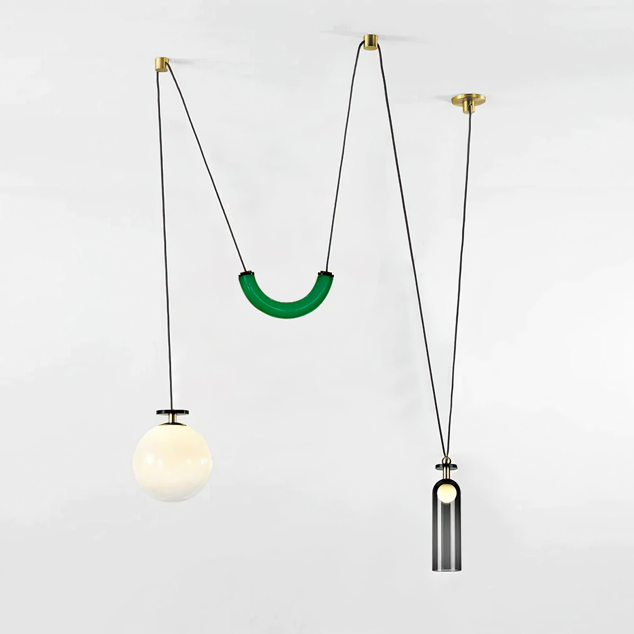 Lustra Kronleuchter Geometrische Form Kunst-Letslighting
