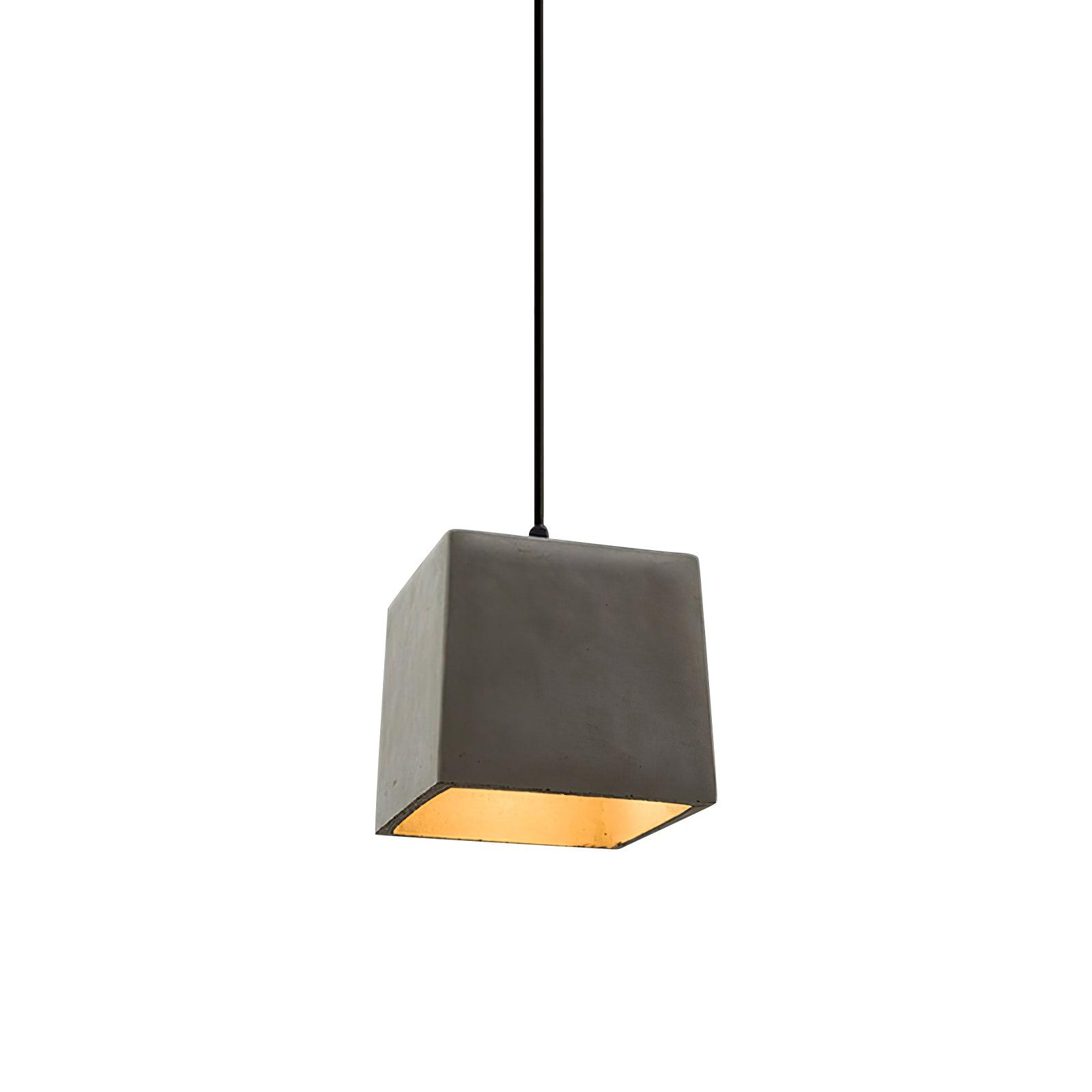 Geo Industriell Zement Pendelleuchte Leuchte-Letslighting