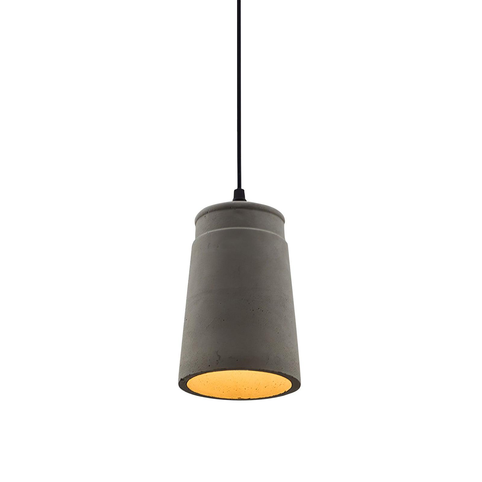 Geo Industriell Zement Pendelleuchte Leuchte-Letslighting