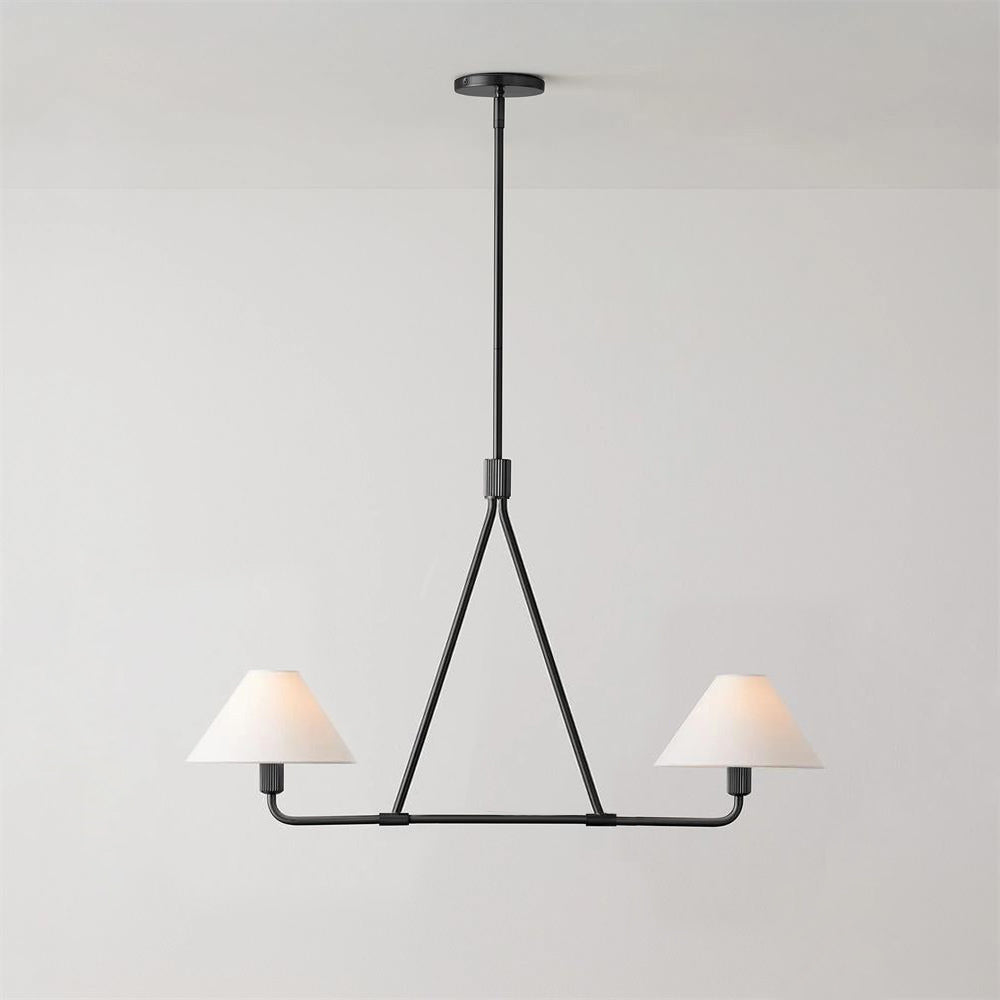 Ornuvyh Industrieller Vintage-Kronleuchter aus Stoff-Letslighting