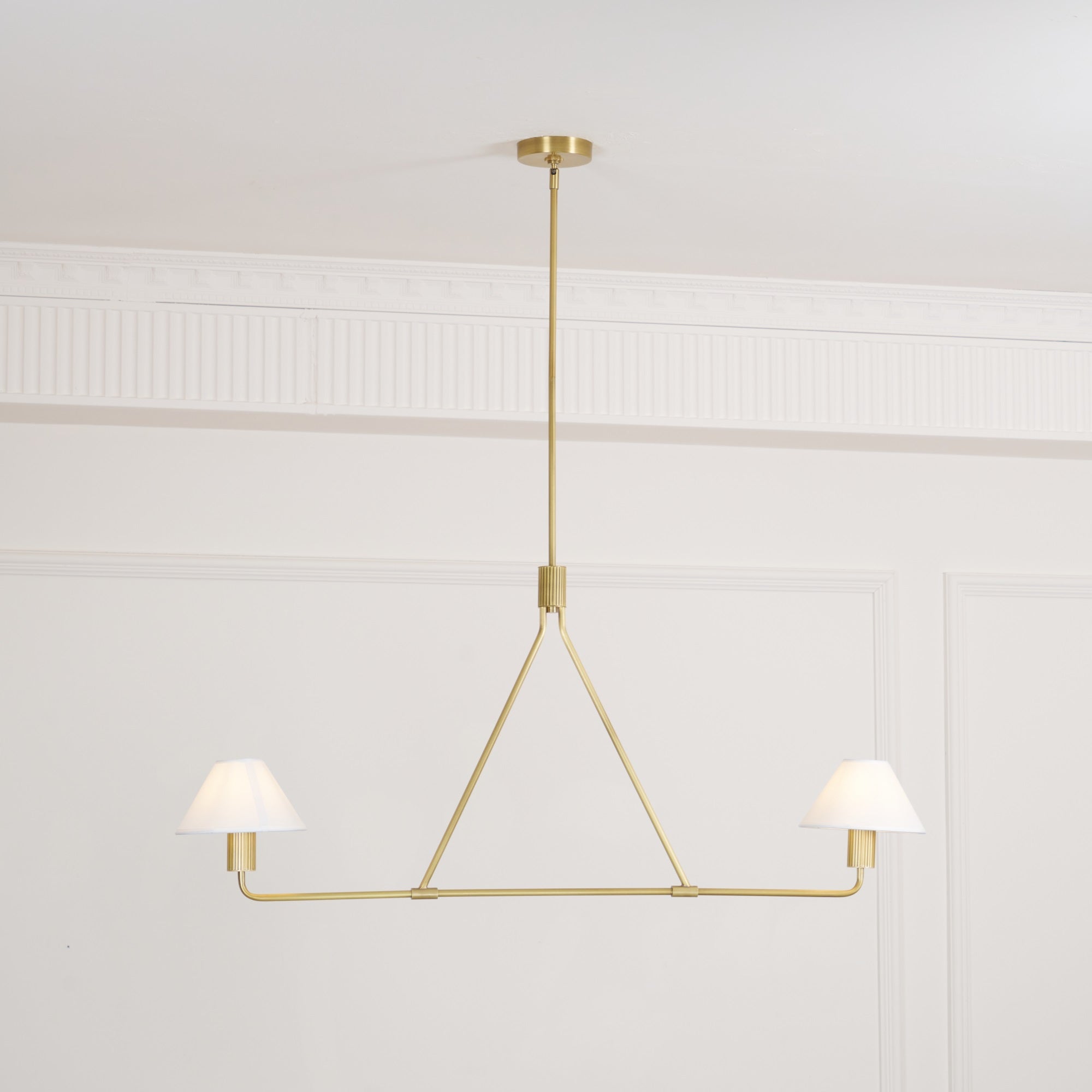 Aurora Kronleuchter Kegelschirm Minimalistisch-Letslighting