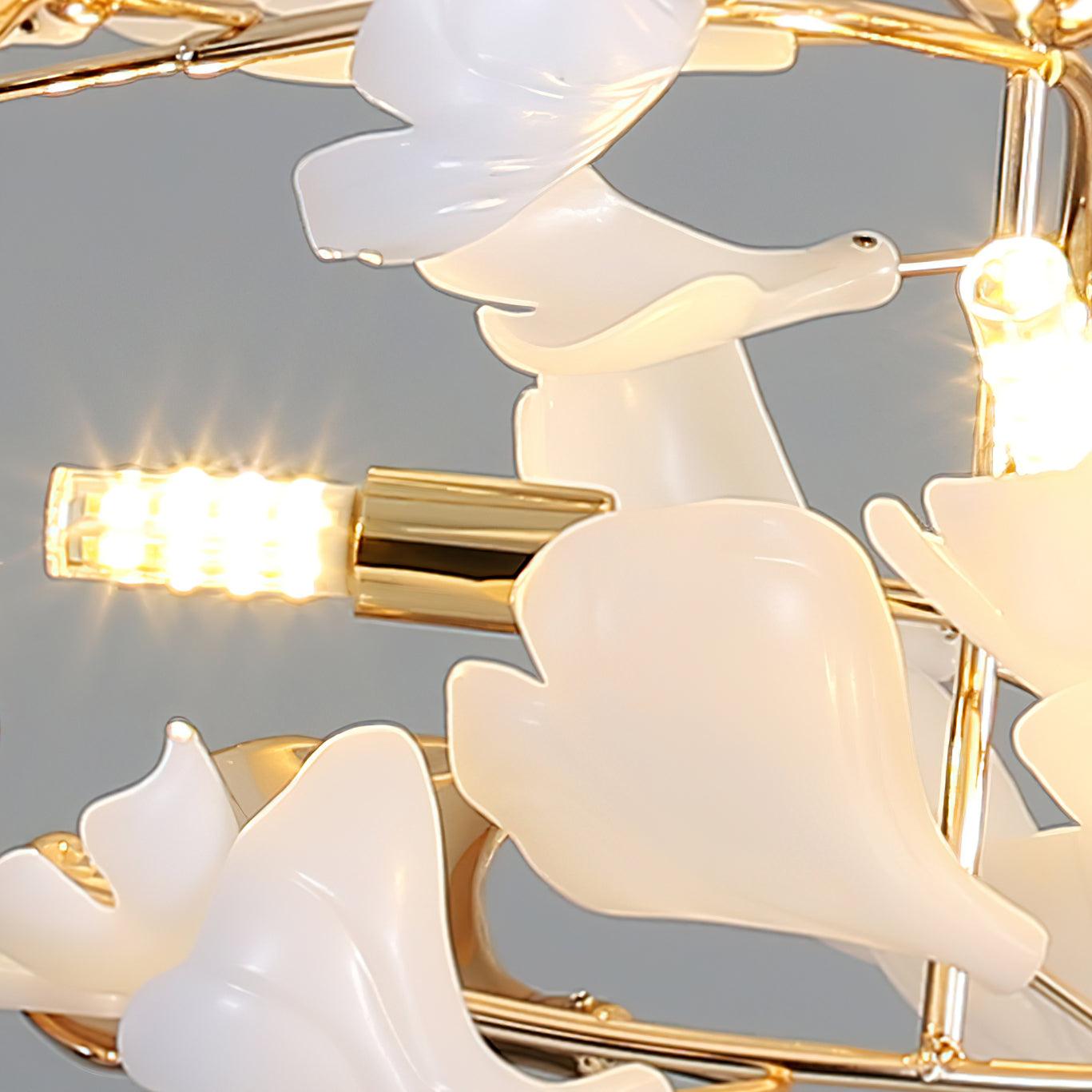 Olivia Ceramic Luxury Chandelier-Letslighting
