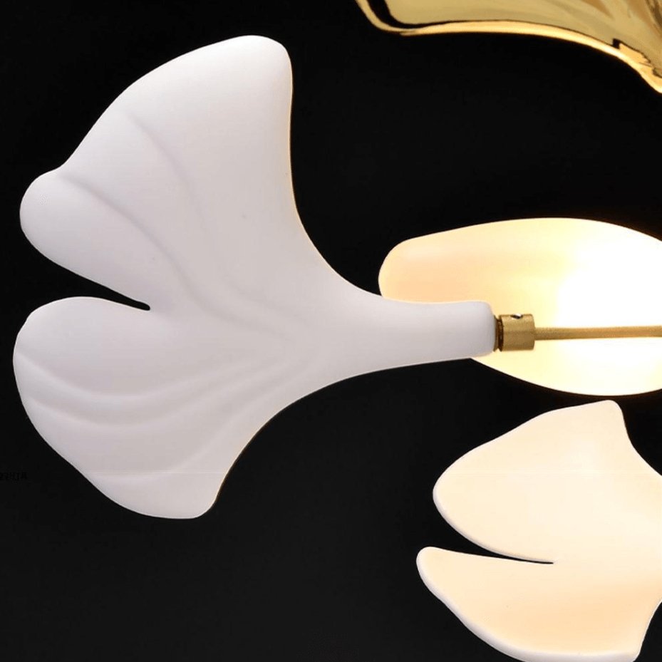 Alvenan Gingko Keramik-Kombinationsleuchter-Letslighting