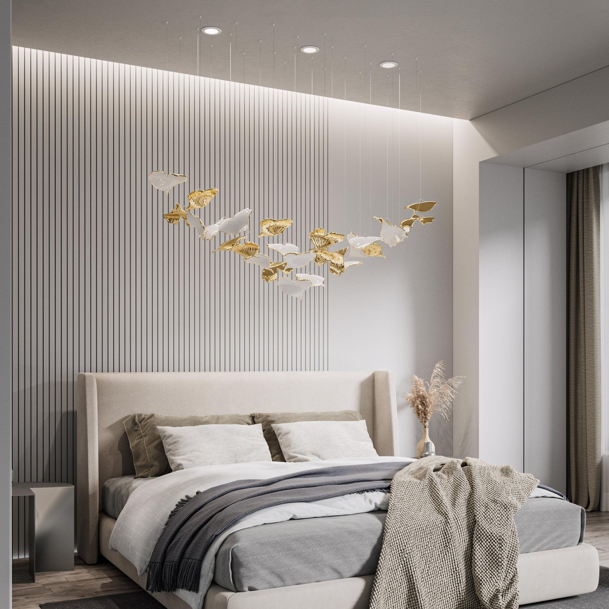 Ucareth Moderne Pendelleuchte aus Glas-Letslighting