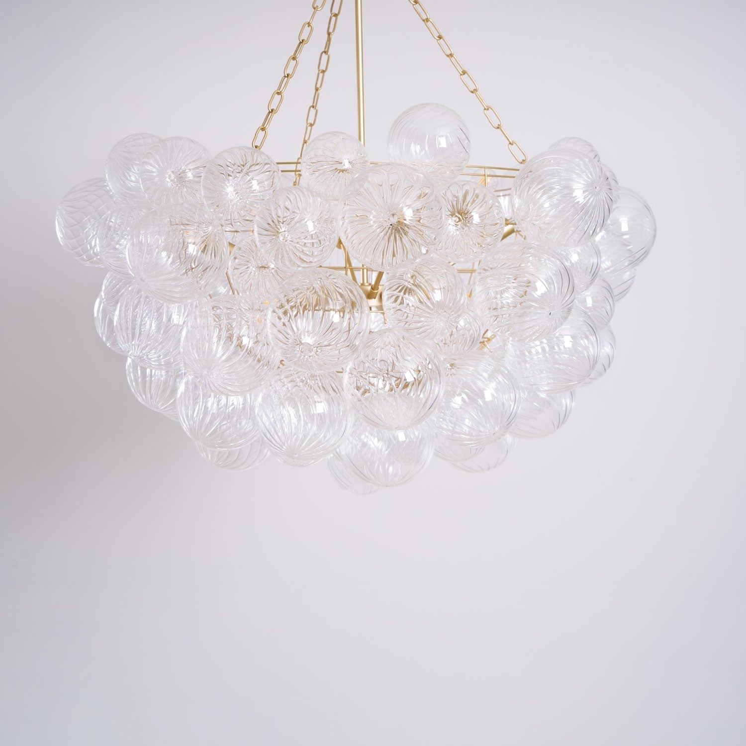 Aurora Chandelier Glass Ball Bubble Modern - Blowlighting