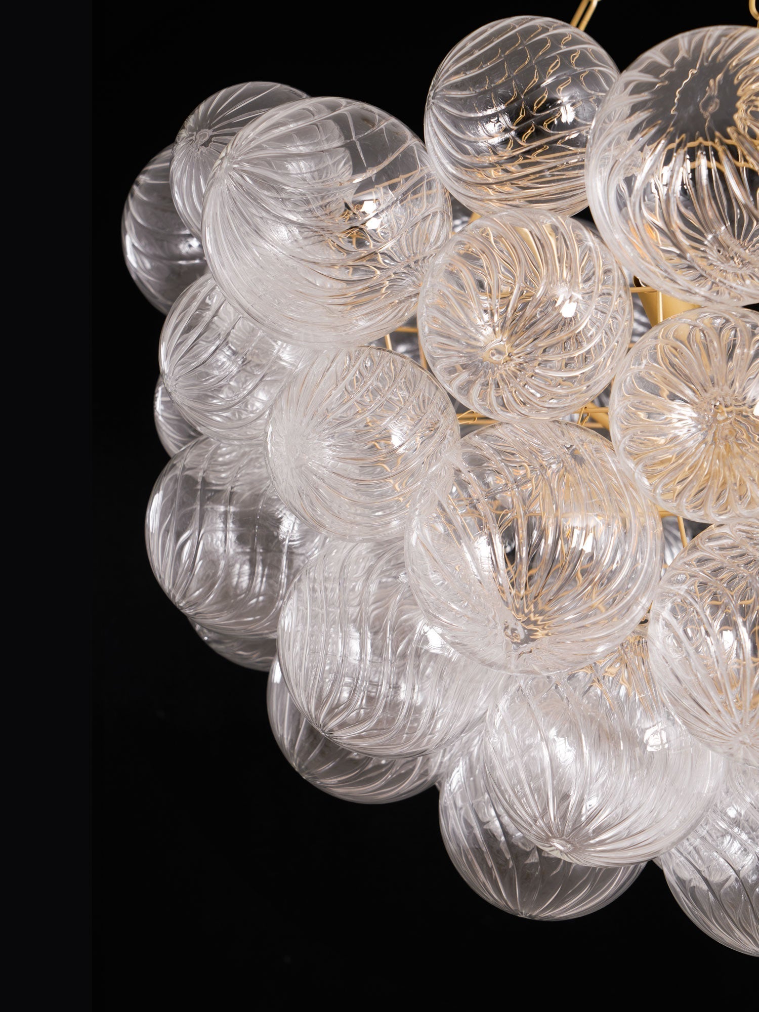 Aurora Chandelier Glass Ball Bubble Modern - Blowlighting