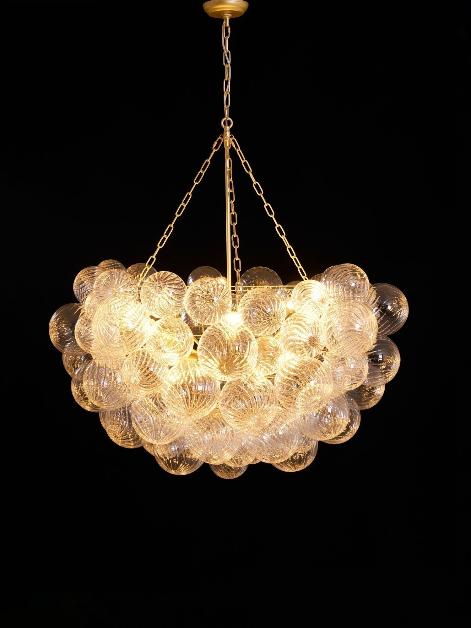 Aurora Chandelier Glass Ball Bubble Modern - Blowlighting