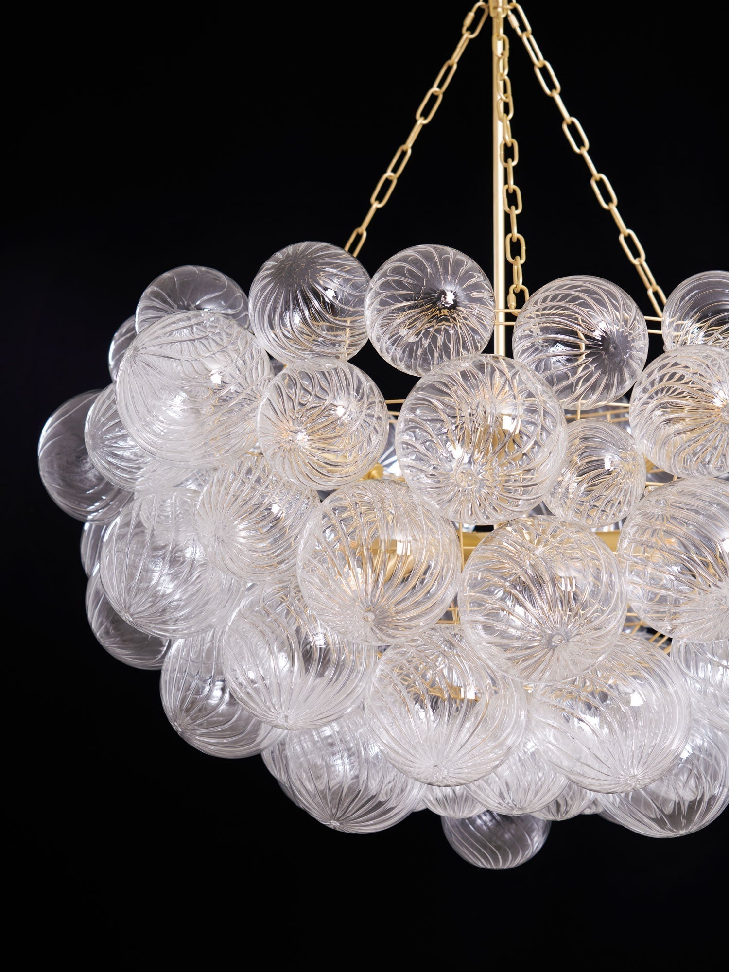 Aurora Chandelier Glass Ball Bubble Modern - Blowlighting