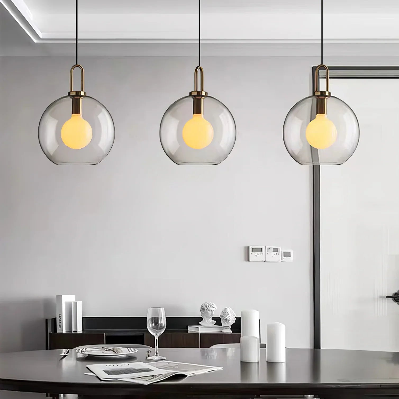 Vitra Glaspendelleuchte